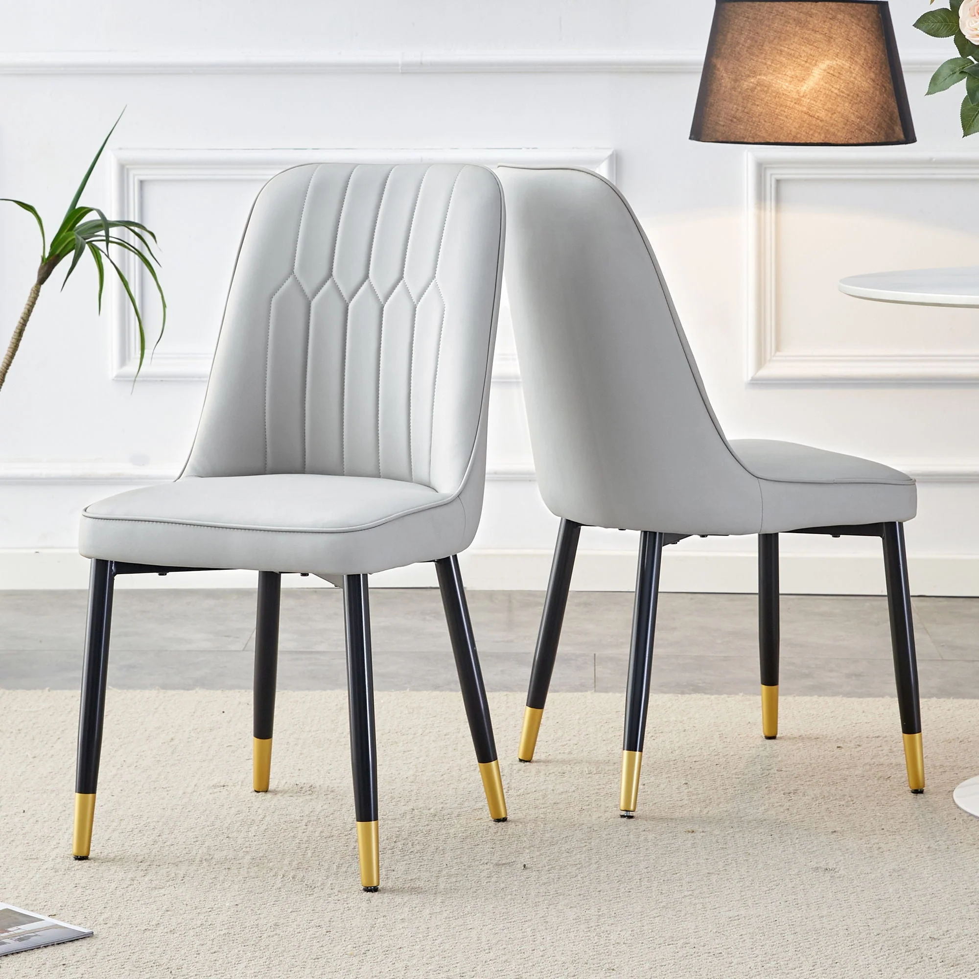 Modern Chair With Metal Legs - Image 6
