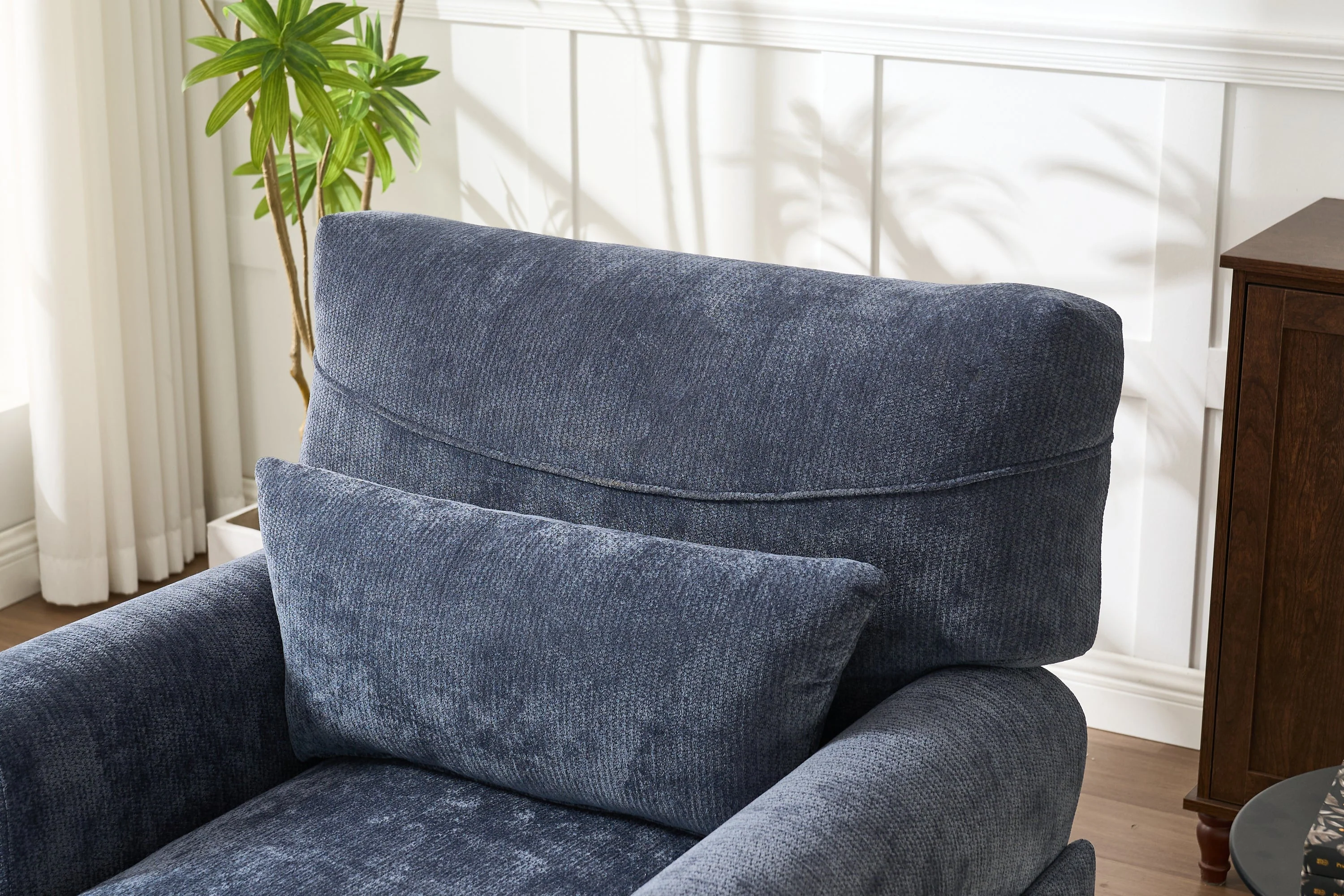 Modern Chaise Lounge Upholstered Indoor Recliner - Image 5