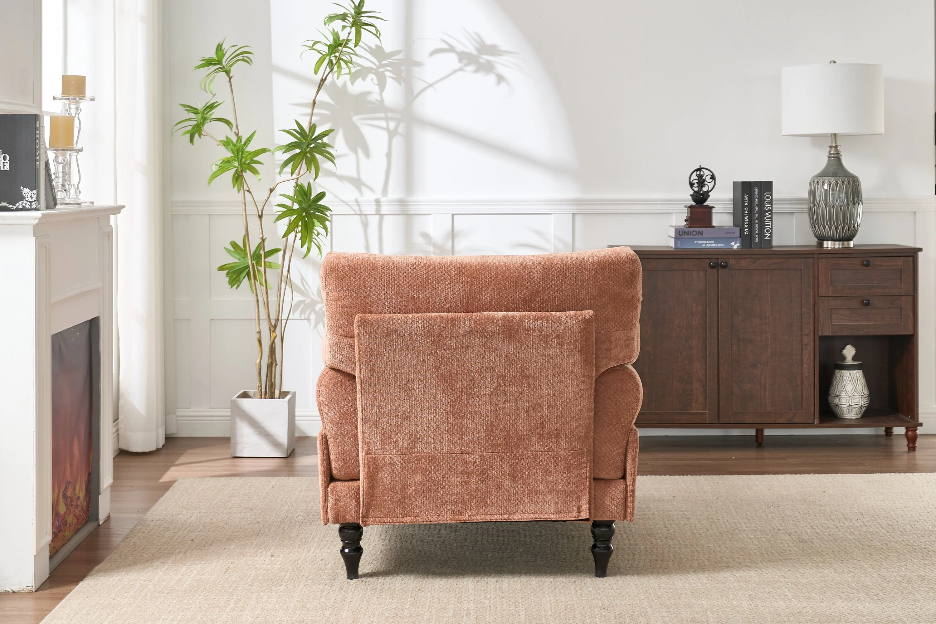 Modern Chaise Lounge Upholstered Indoor Recliner Sofa - Image 2