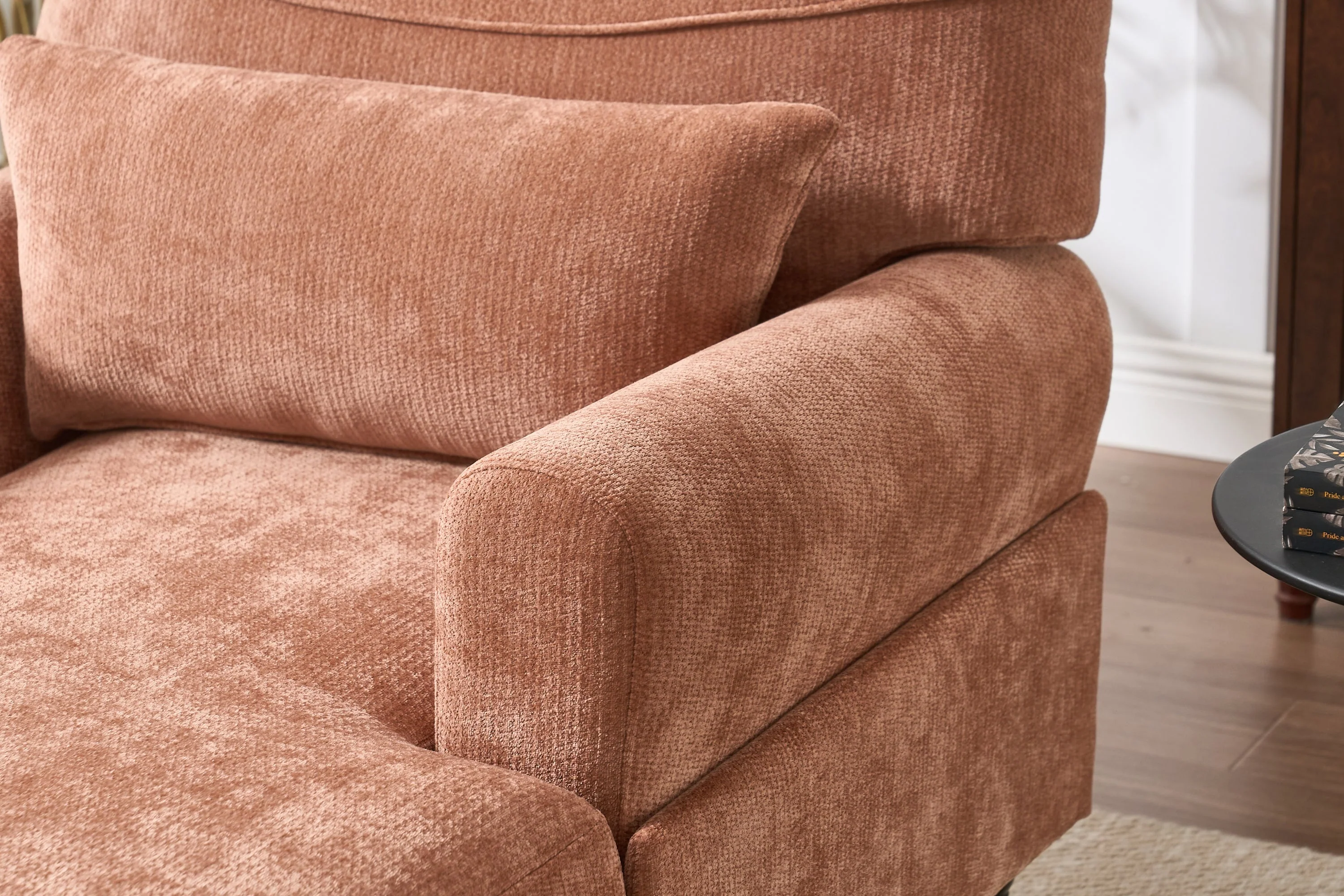 Modern Chaise Lounge Upholstered Indoor Recliner Sofa - Image 5