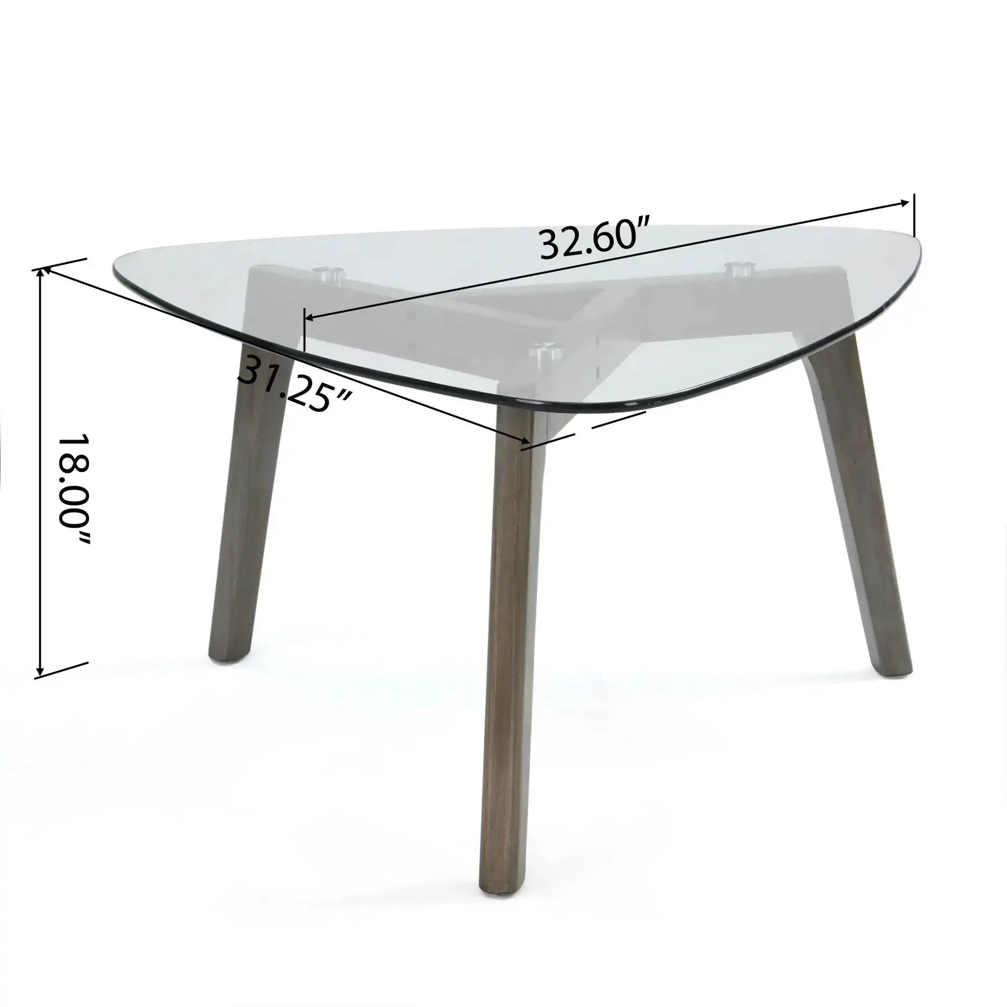 Modern Coffee Table With Wood Construction And Compact Design - Image 3