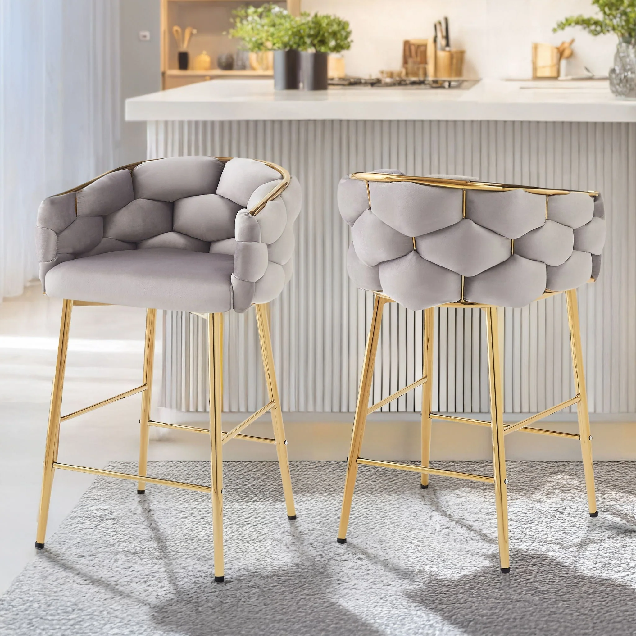 Modern Counter Stools (Set of 2) - Image 9