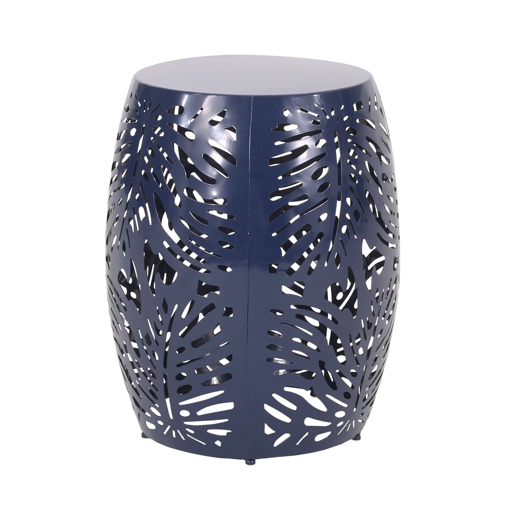 Modern Design Metal End Table, Large - Image 2