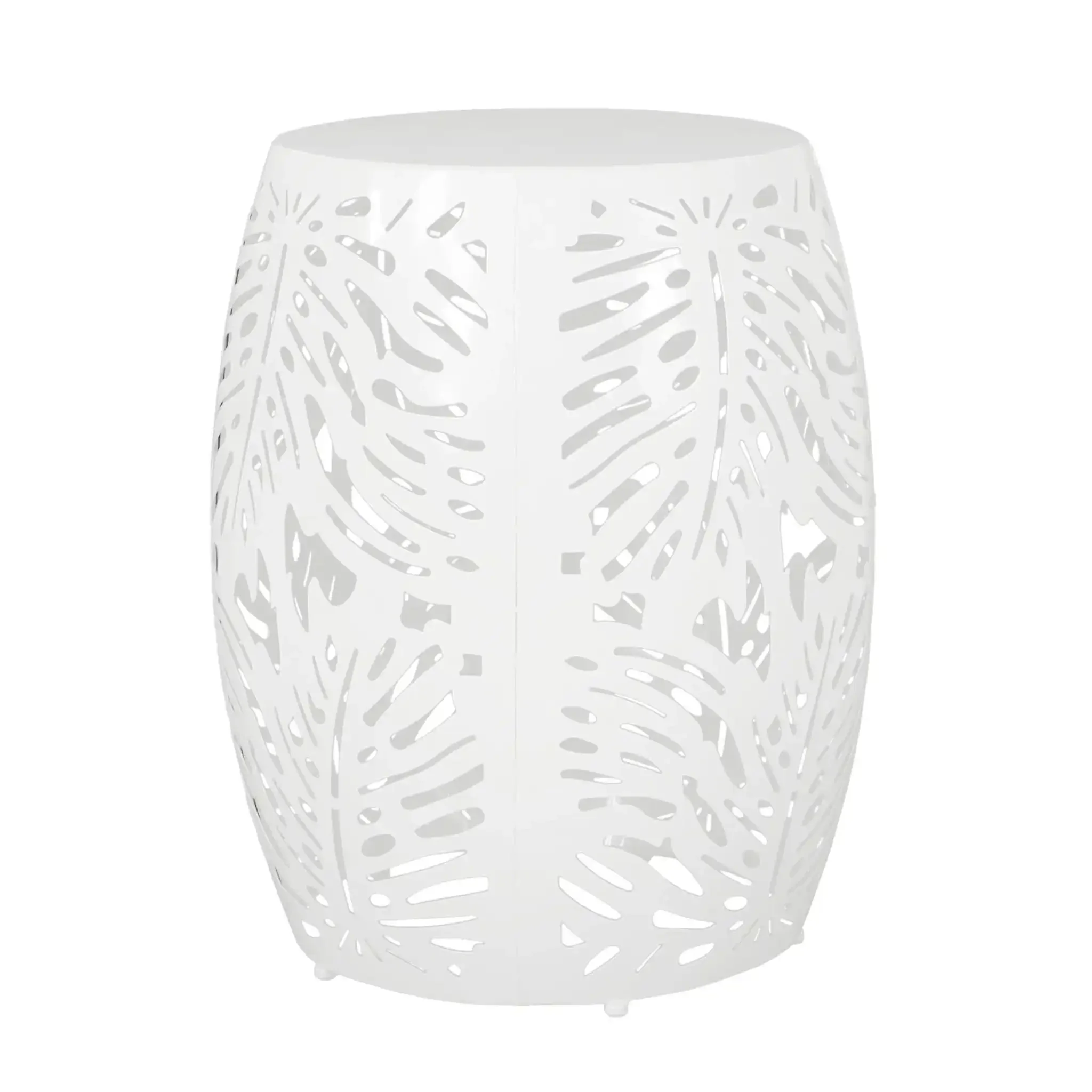 Modern Design Metal End Table, Large - Image 3