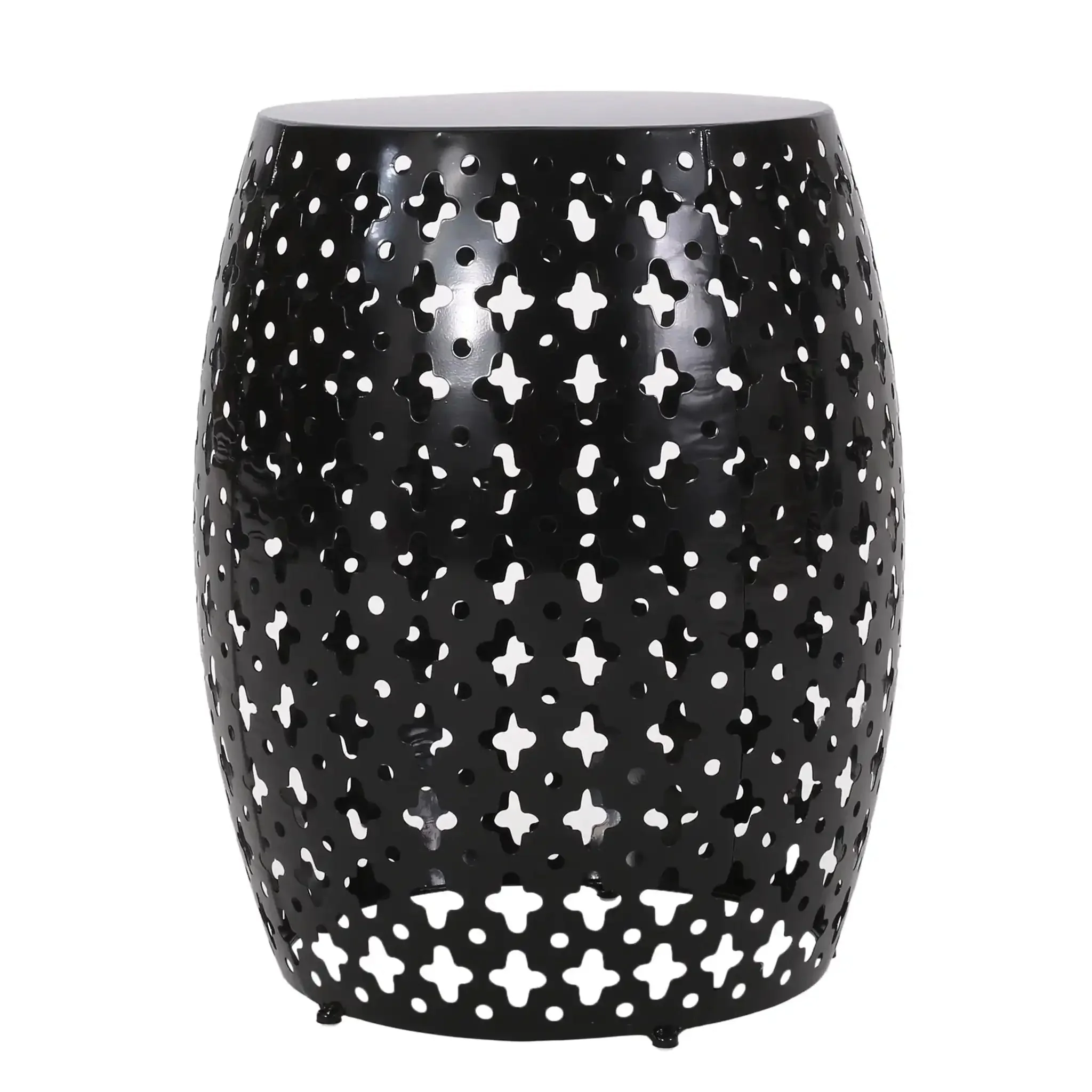 Modern Design, Metal End Table, Large