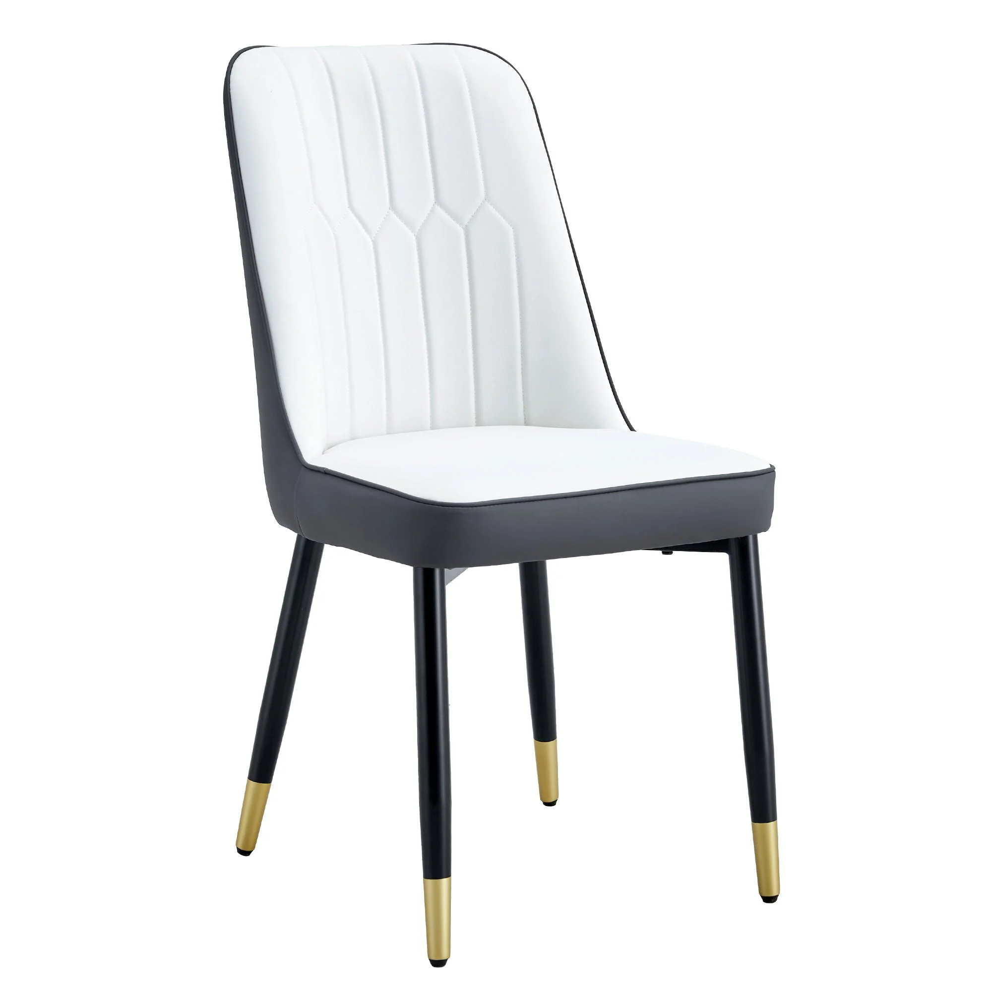 Modern Dining Chair with Metal Leg - Image 2