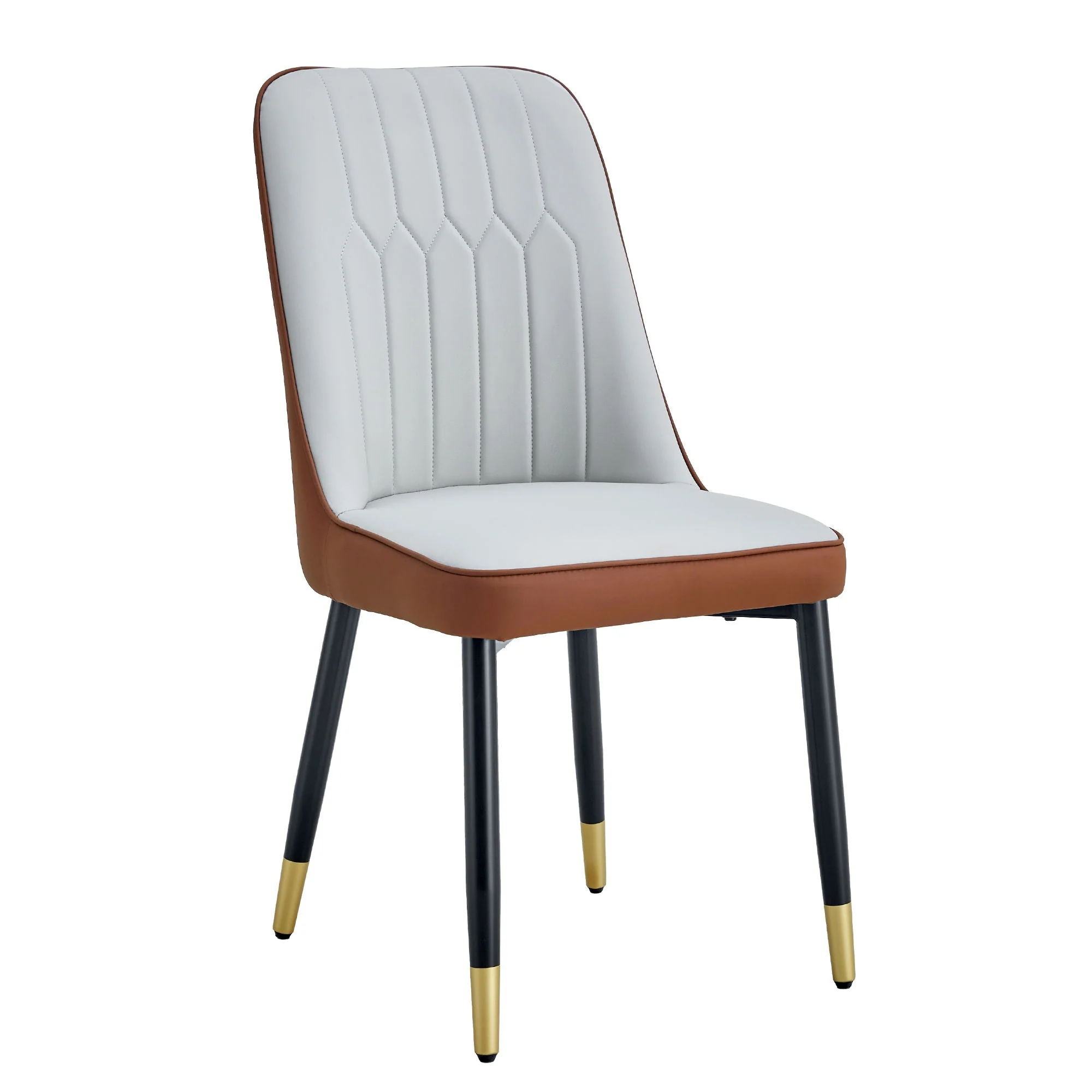 Modern Dining Chair with Metal Leg - Image 3