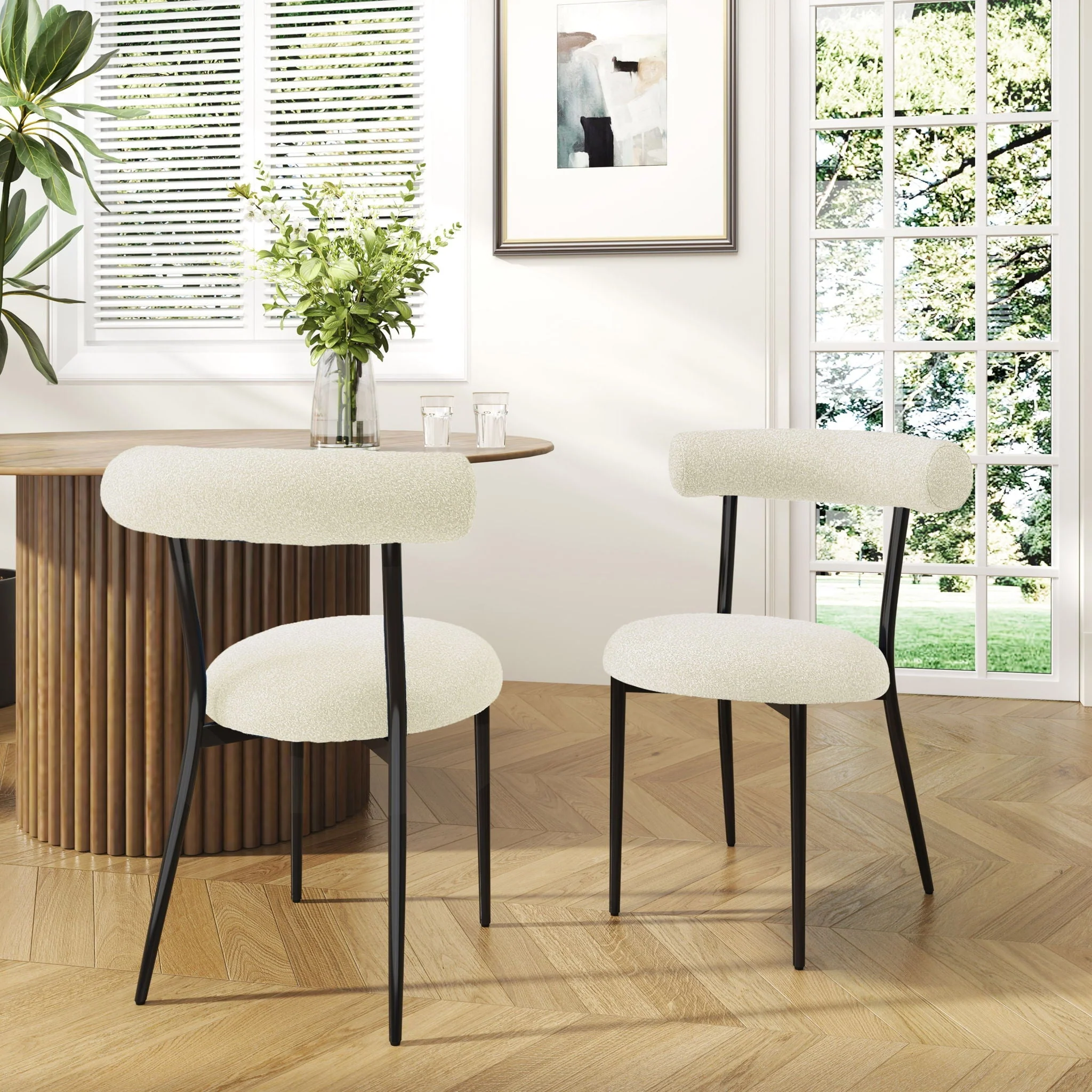 Modern Dining Room Chairs (Set of 2) - Image 4