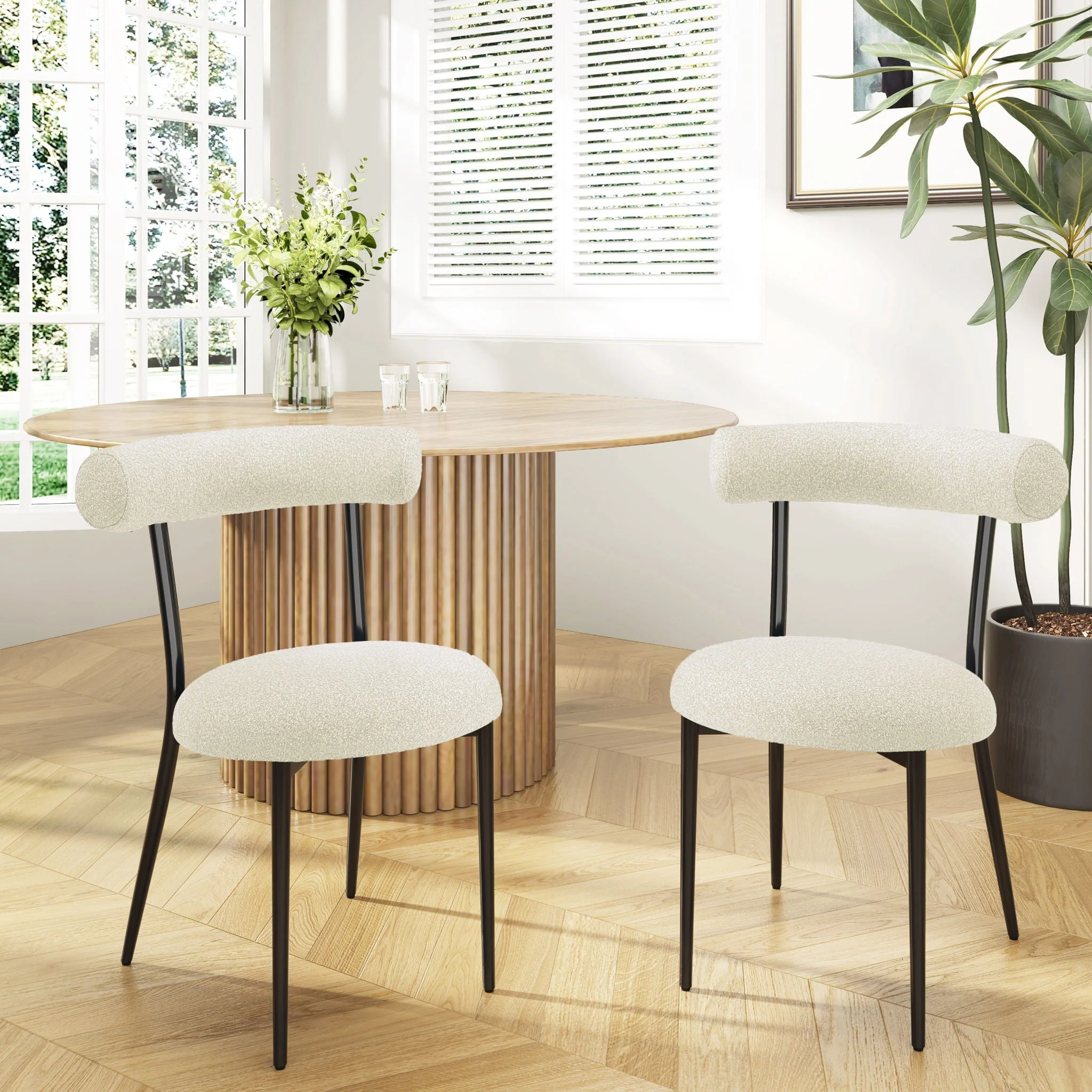 Modern Dining Room Chairs (Set of 2) - Image 7