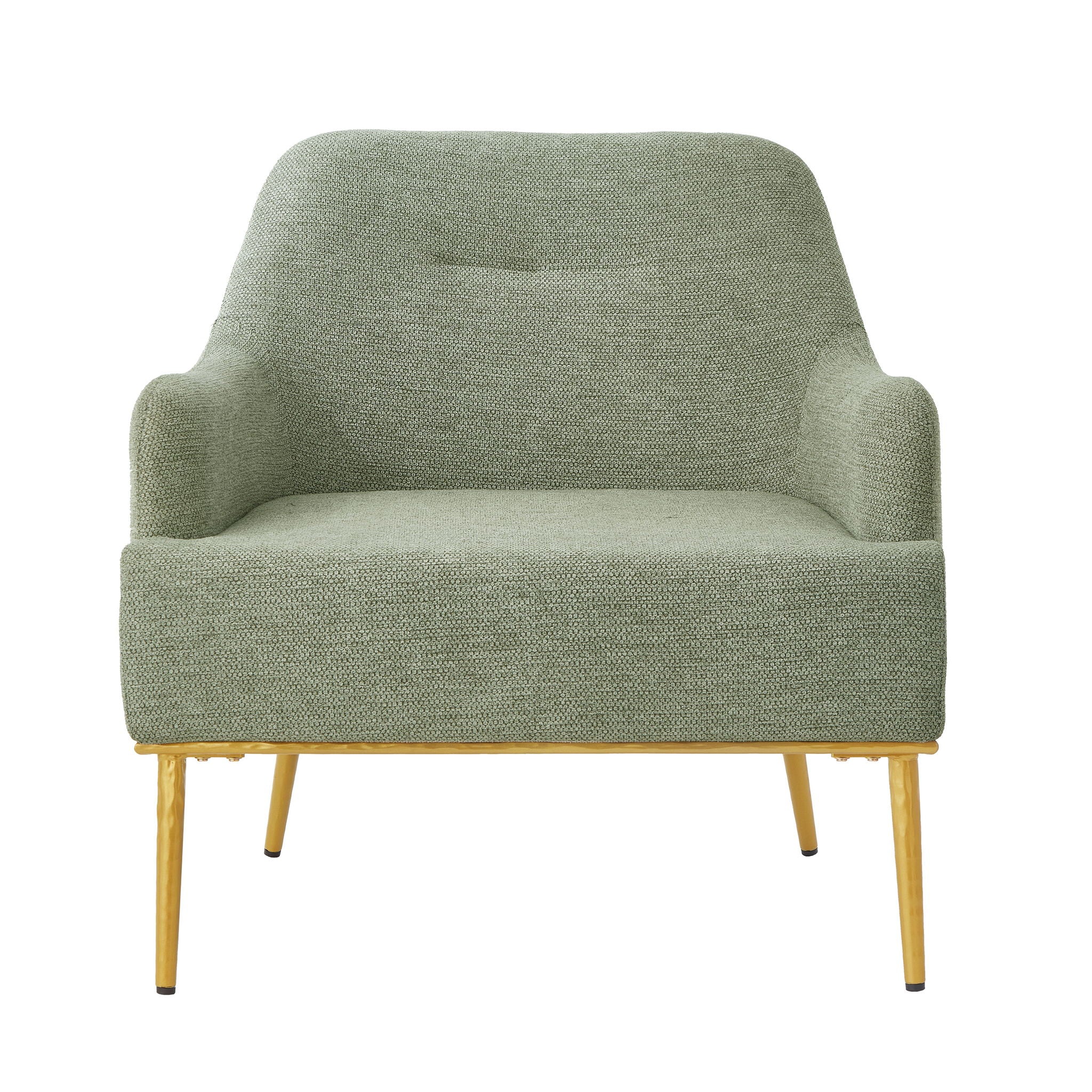 Modern Elegance Accent Chair with Curved Backrest - Image 2
