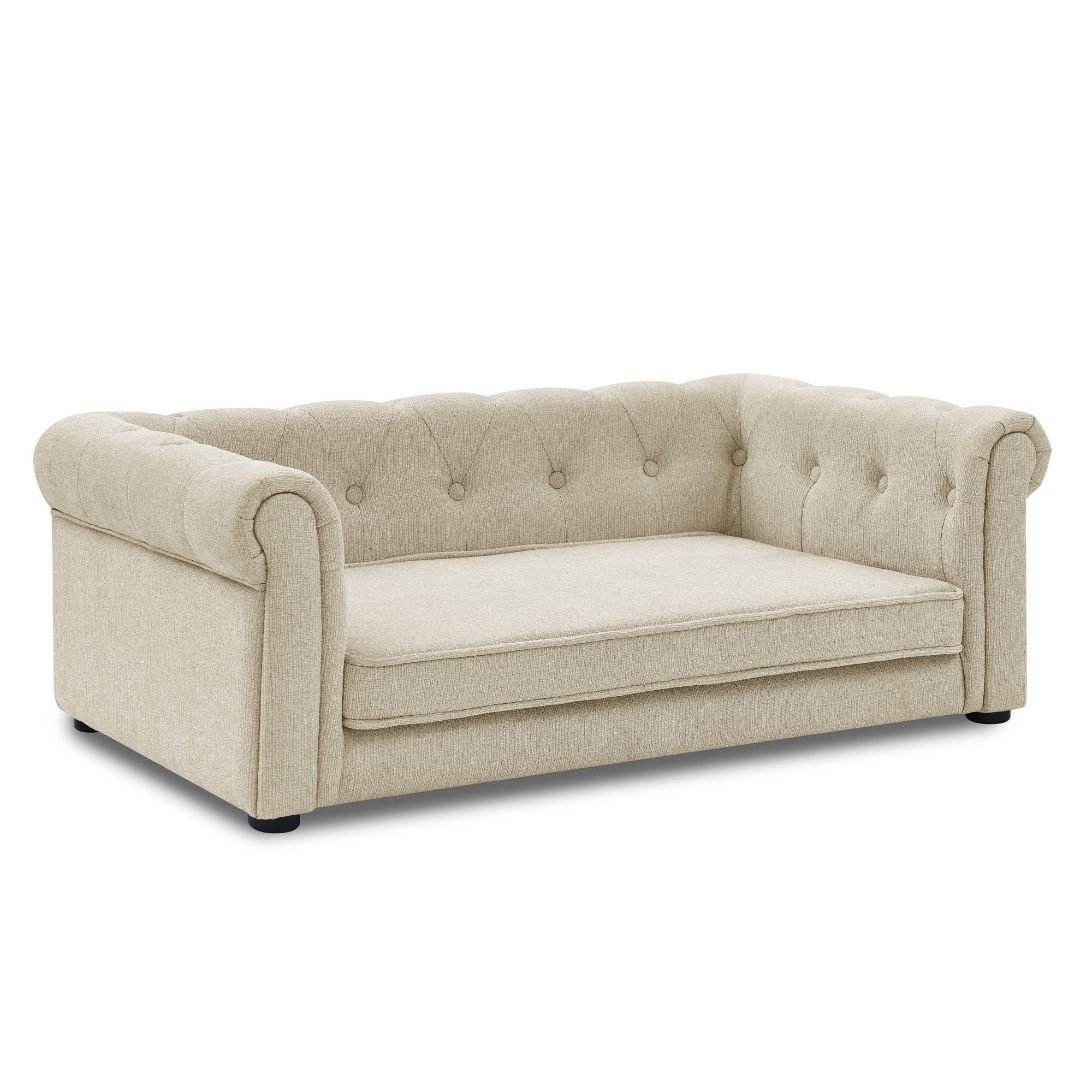 Modern Elegant Rectangle Elevated Pet Bed - Image 9