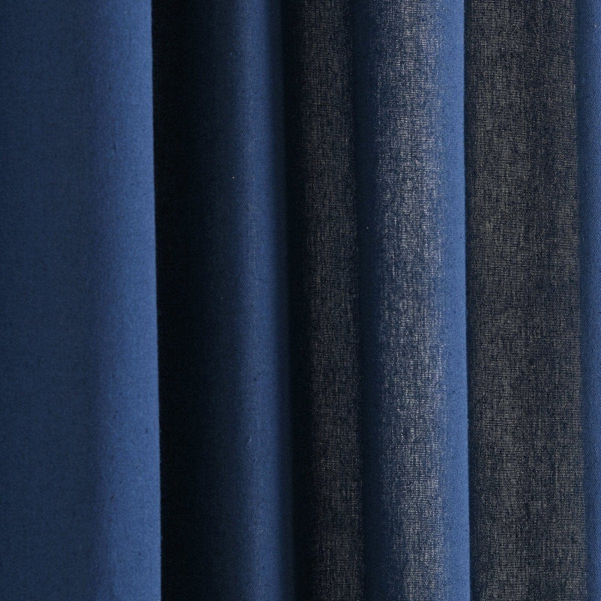 Modern Faux Linen Embroidered Edge With Attached Valance Window Curtain Panel Set - Image 32