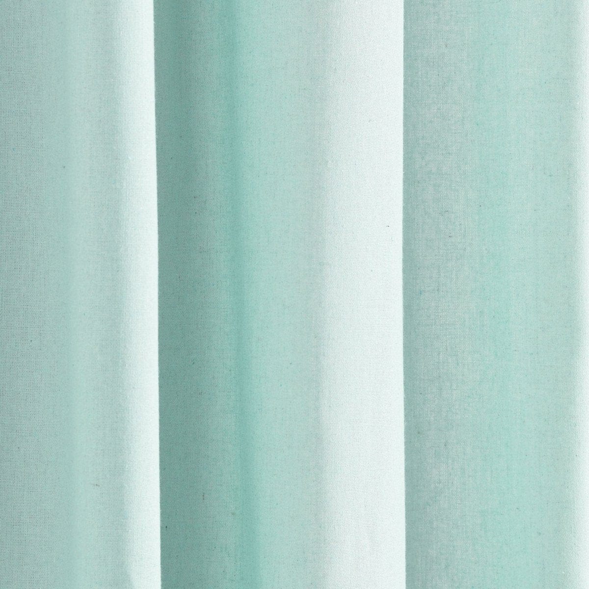 Modern Faux Linen Embroidered Edge With Attached Valance Window Curtain Panel Set - Image 5