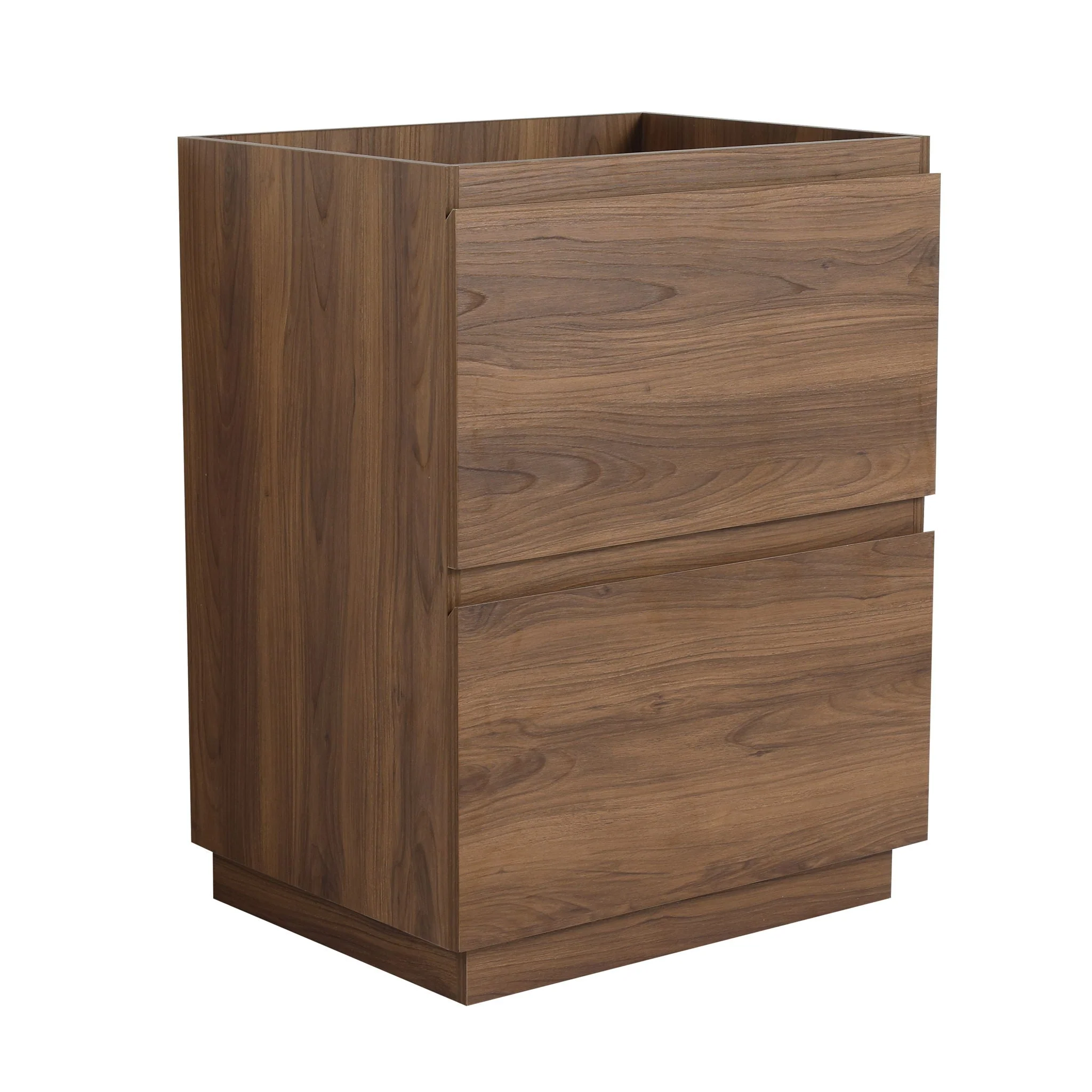 Modern Freestanding Bathroom Vanity Cabinet With Double Drawer - Image 3