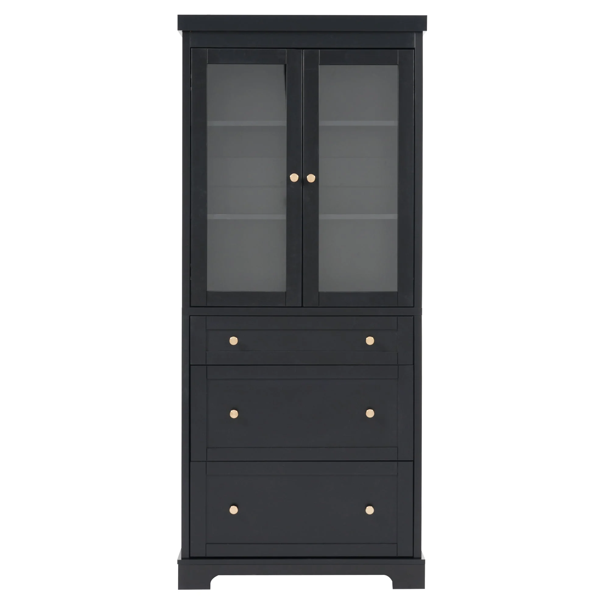 Modern Freestanding Tall Bathroom Cabinet - Image 2