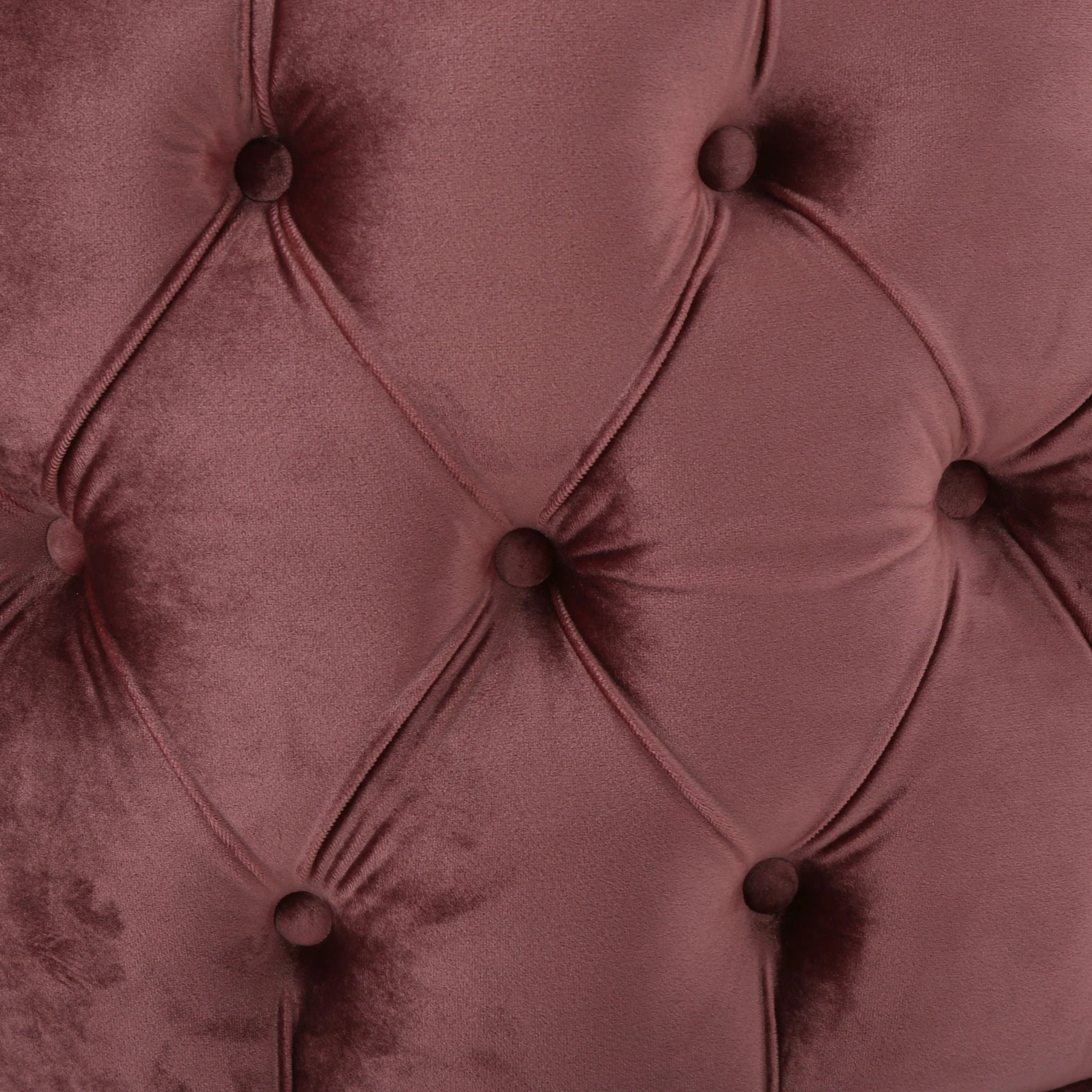 Modern Glam Ottoman Velvet - Image 10