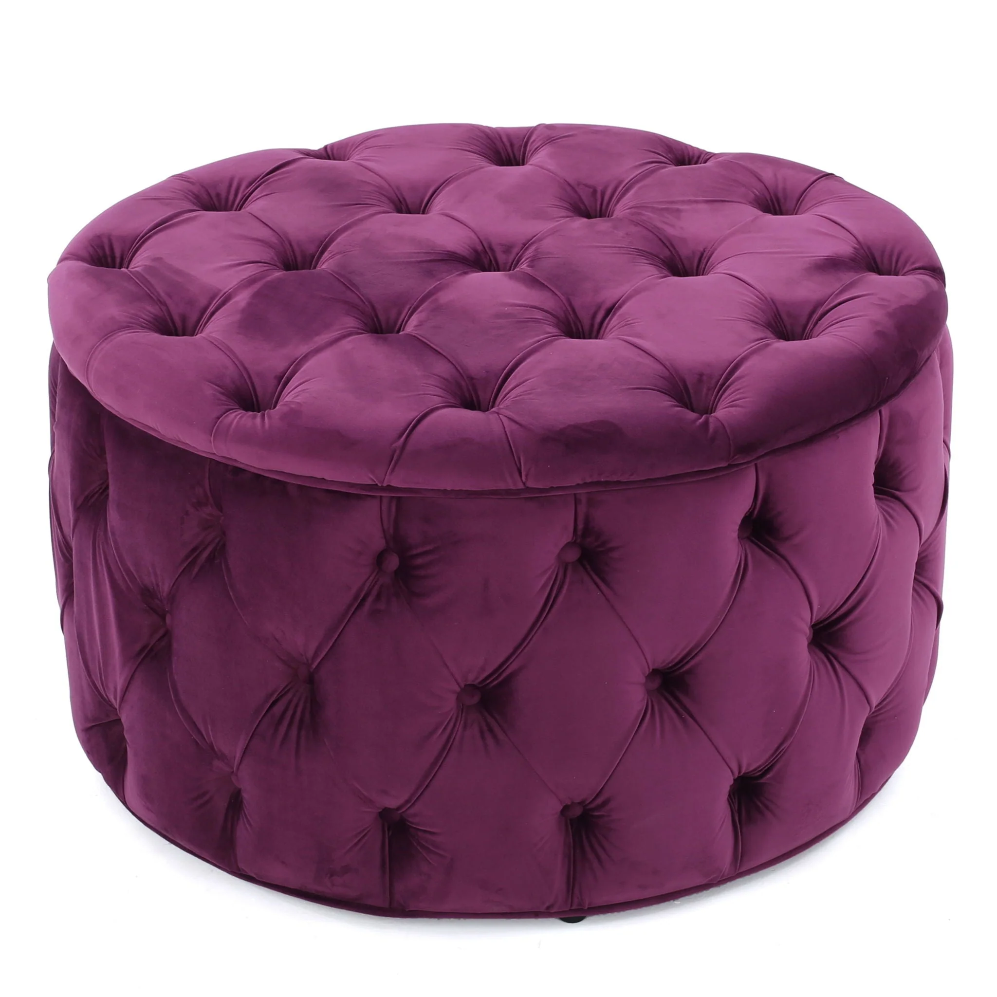 Modern Glam Ottoman Velvet - Image 21
