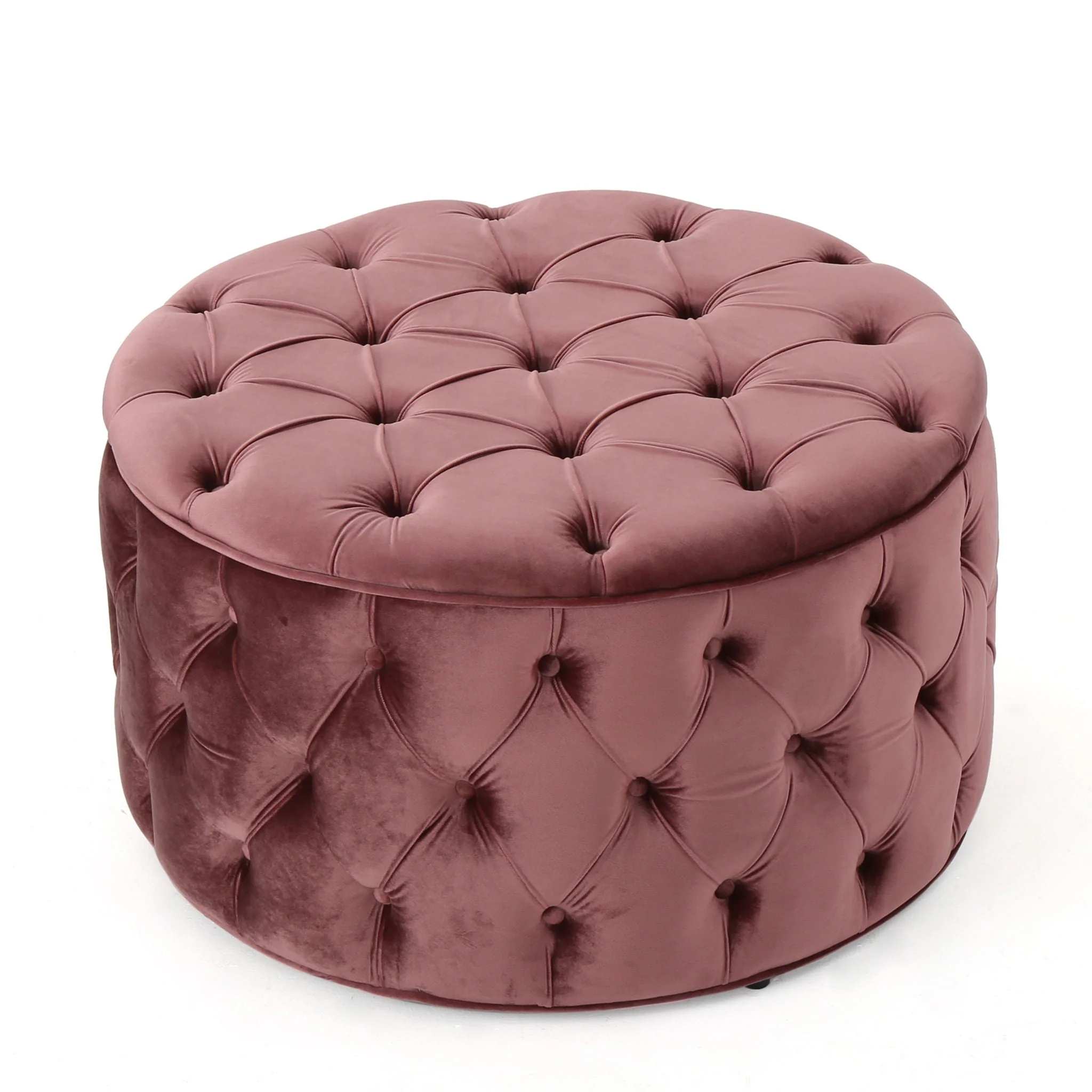 Modern Glam Ottoman Velvet - Image 23