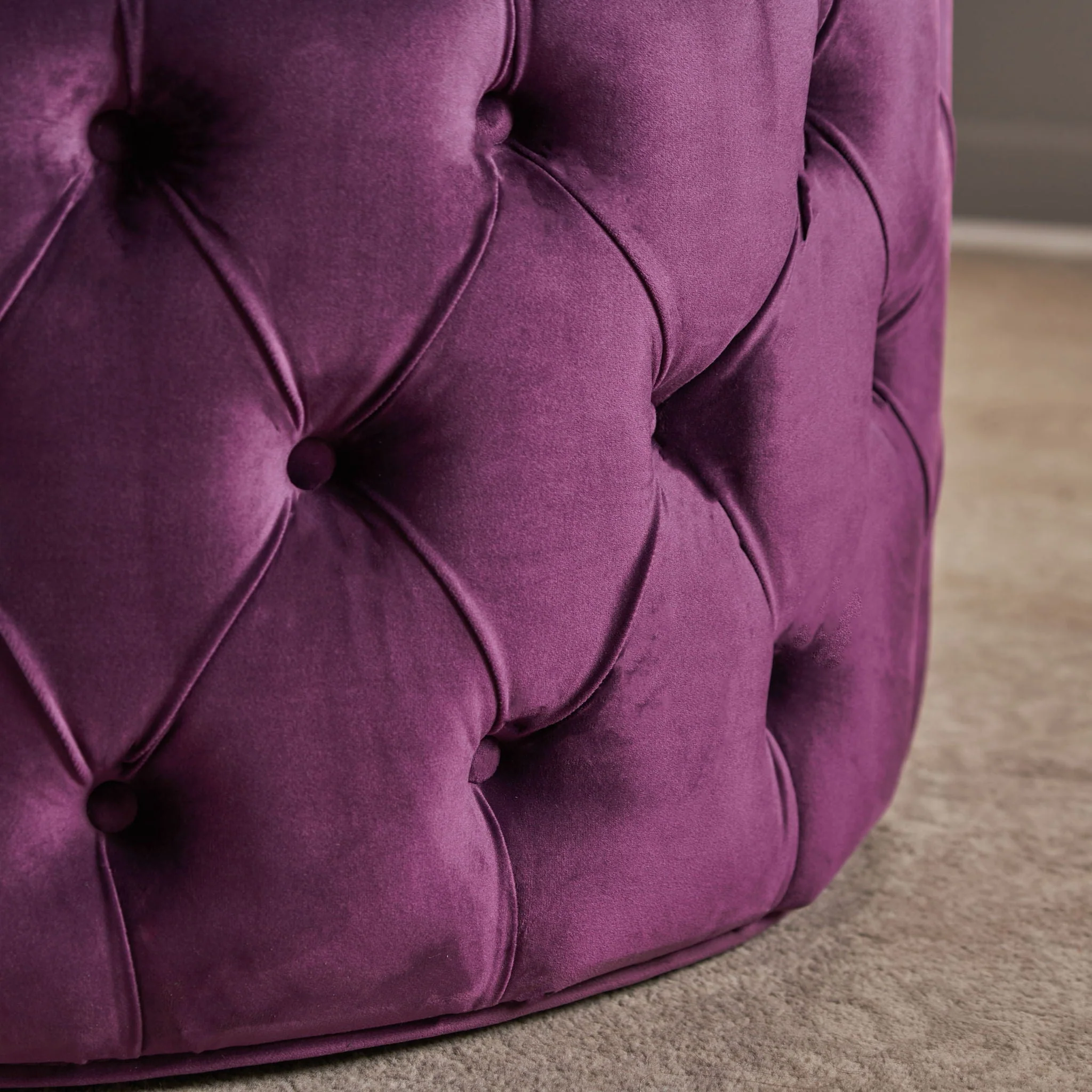 Modern Glam Ottoman Velvet - Image 37