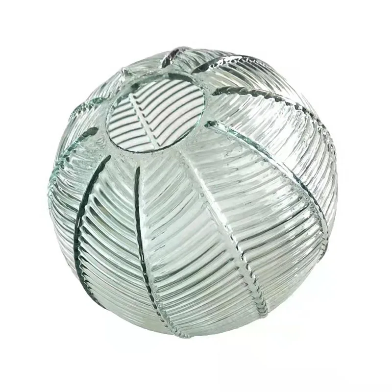 Modern Glass Pendant Light – Green Leaf Hanging Lamp for Bedroom & Living Room - Image 5