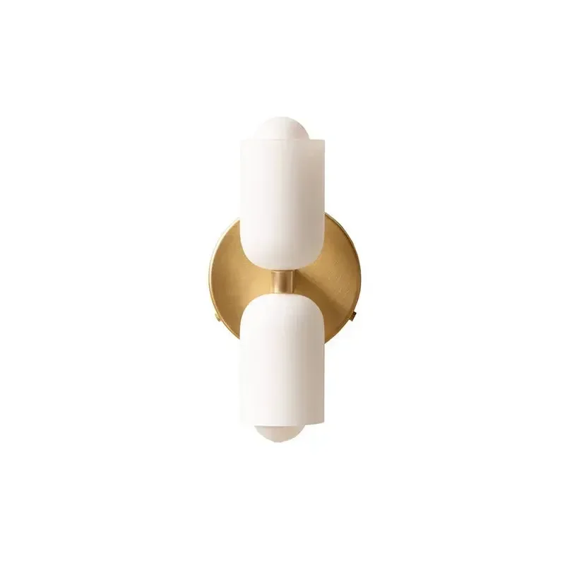 Modern Glass Wall Sconce LED Light for Bedroom Bathroom Bedside Hotel Decor - Image 11