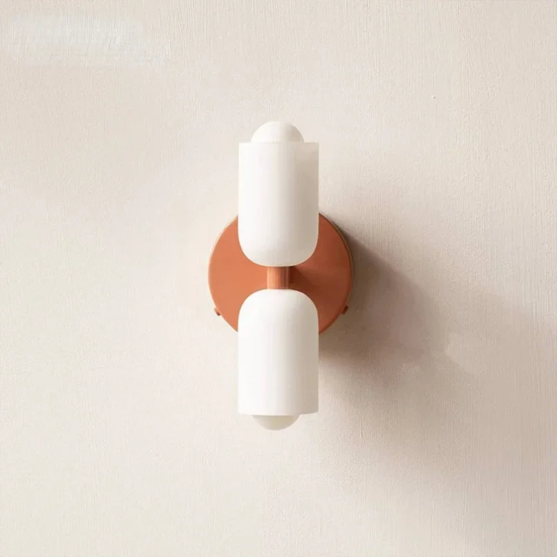 Modern Glass Wall Sconce LED Light for Bedroom Bathroom Bedside Hotel Decor - Image 4