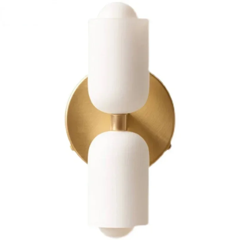 Modern Glass Wall Sconce LED Light for Bedroom Bathroom Bedside Hotel Decor - Image 5