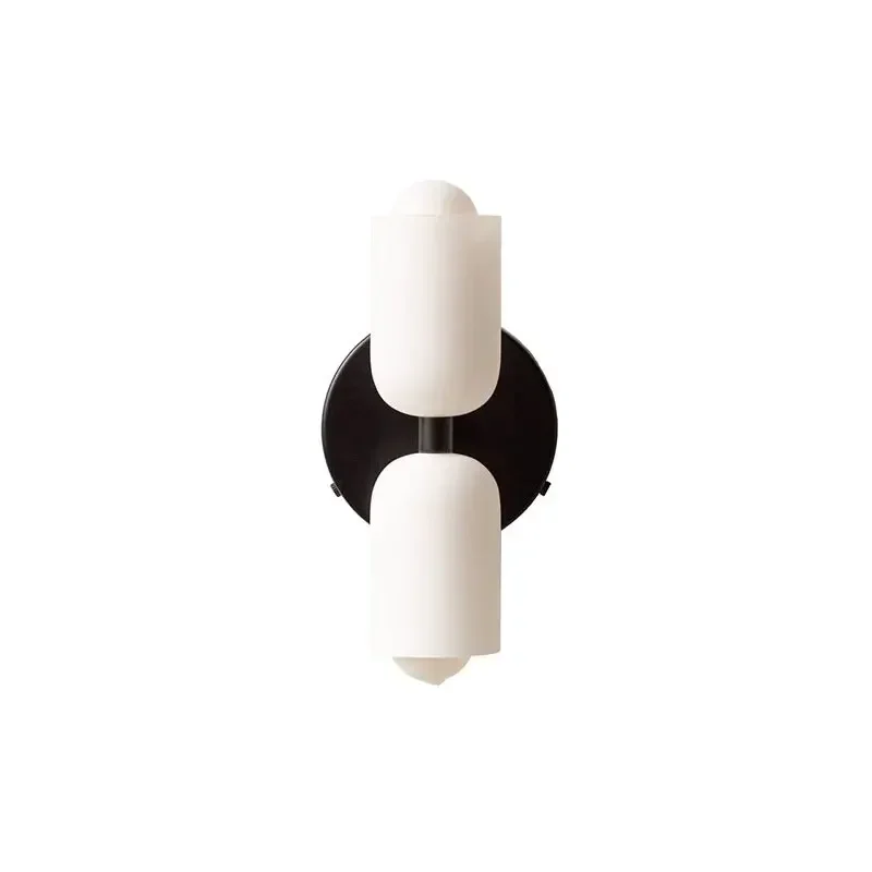 Modern Glass Wall Sconce LED Light for Bedroom Bathroom Bedside Hotel Decor - Image 9