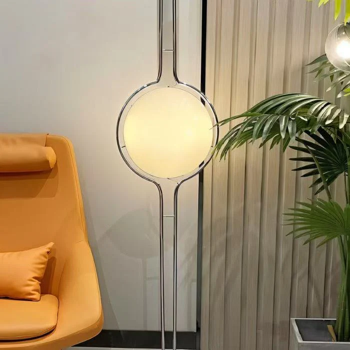Modern Globe Standing Lamp Floor to Ceiling Home Decor Light - Image 4