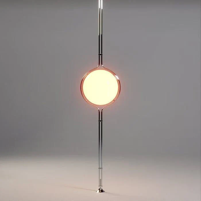 Modern Globe Standing Lamp Floor to Ceiling Home Decor Light - Image 7