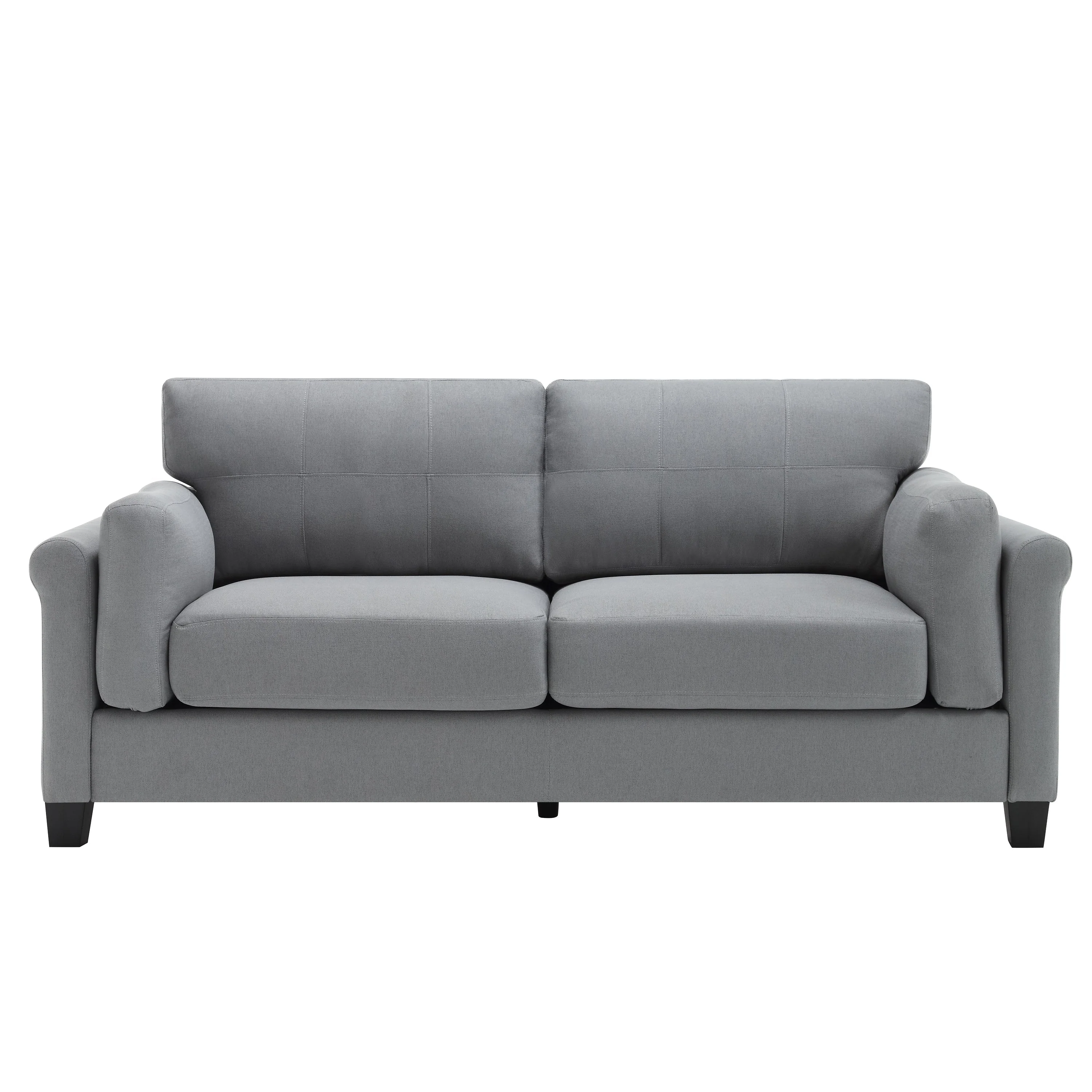 Modern Gray Sofa with Integrated USB and Type-C Charging - Image 7