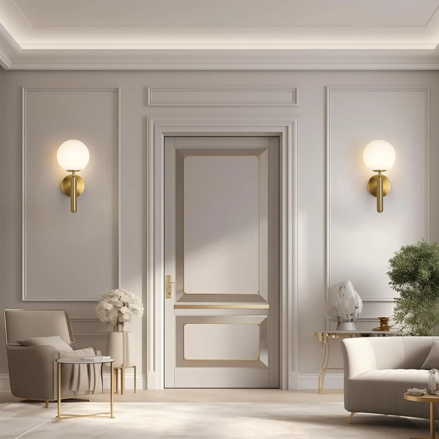 Modern Indoor Wall Sconce Bedroom Bedside Living Room Home Decor Light - Image 5
