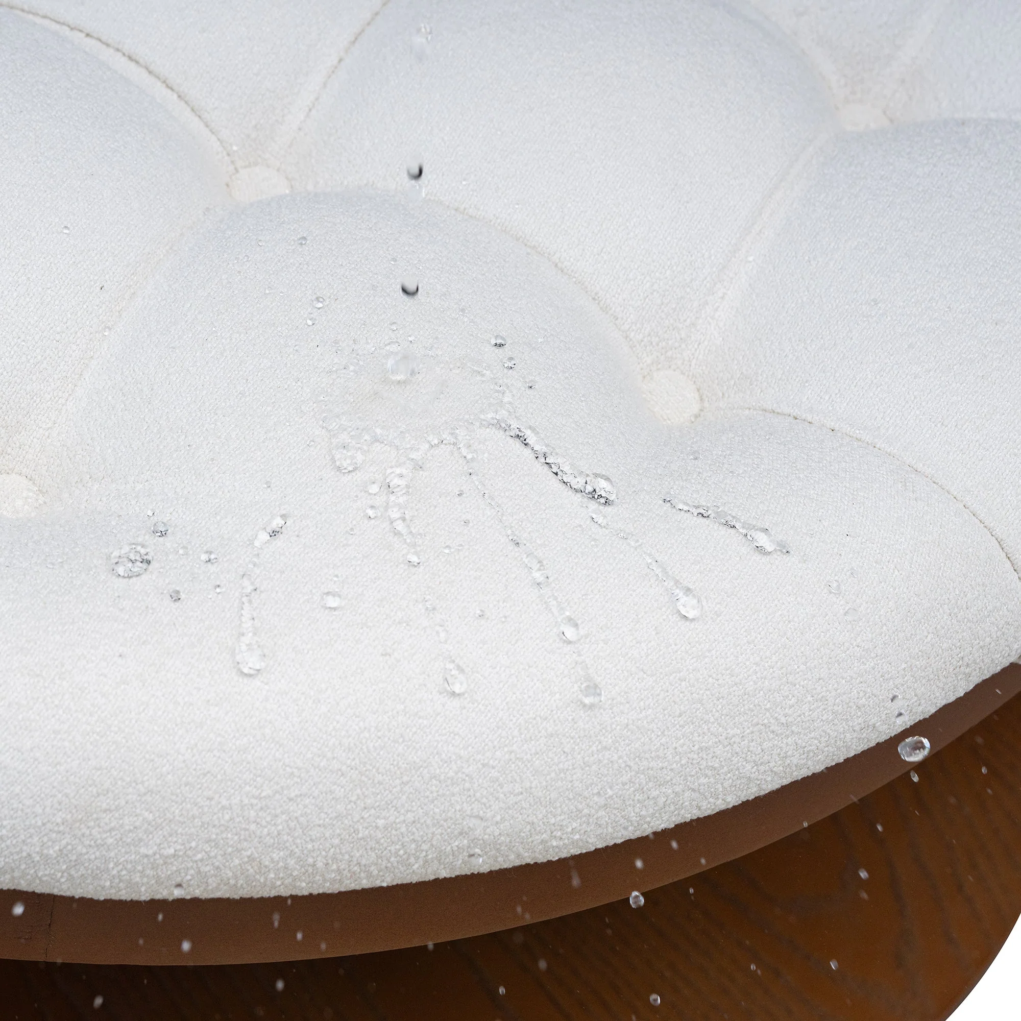 Modern Large Round Ottoman Coffee Table - Image 11