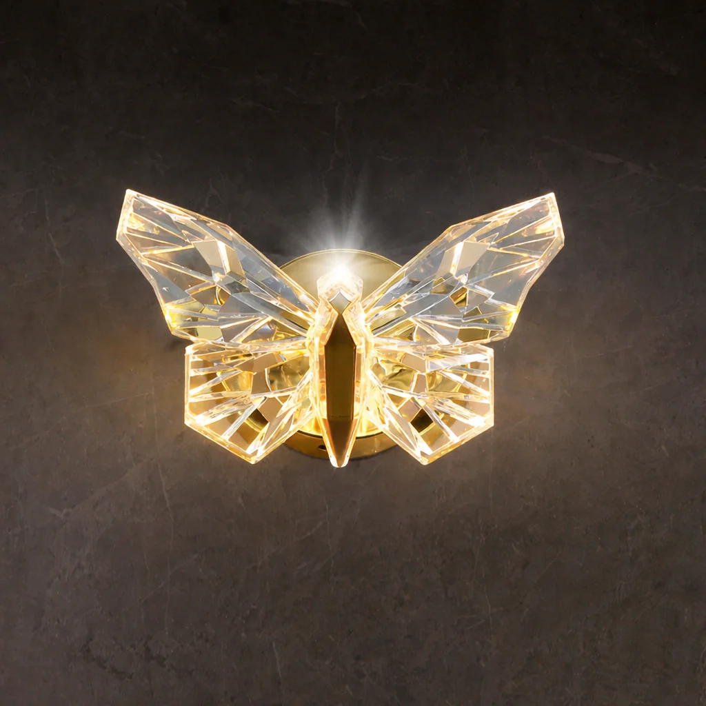 Modern LED Butterfly Crystal Pendant Light Chandelier for Dining Living Bedroom - Image 10