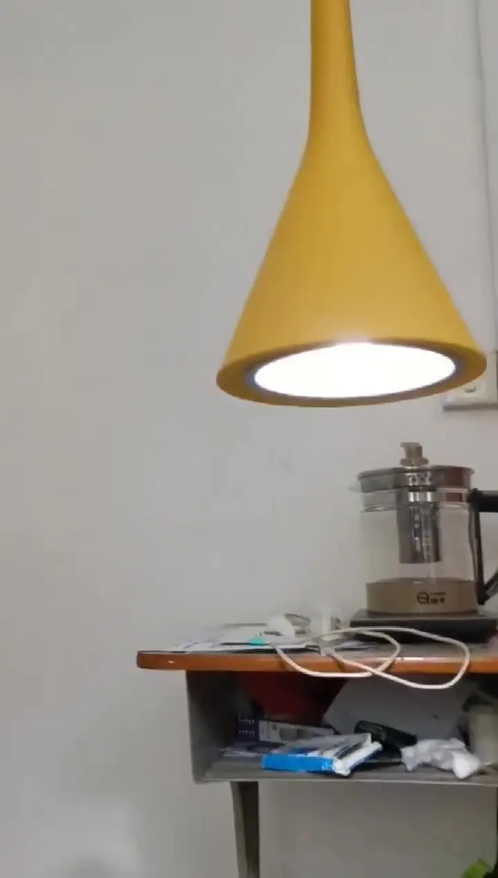 Modern LED Pendant Light E27 White Hanging Lamp for Kitchen Dining Bedroom - Image 3