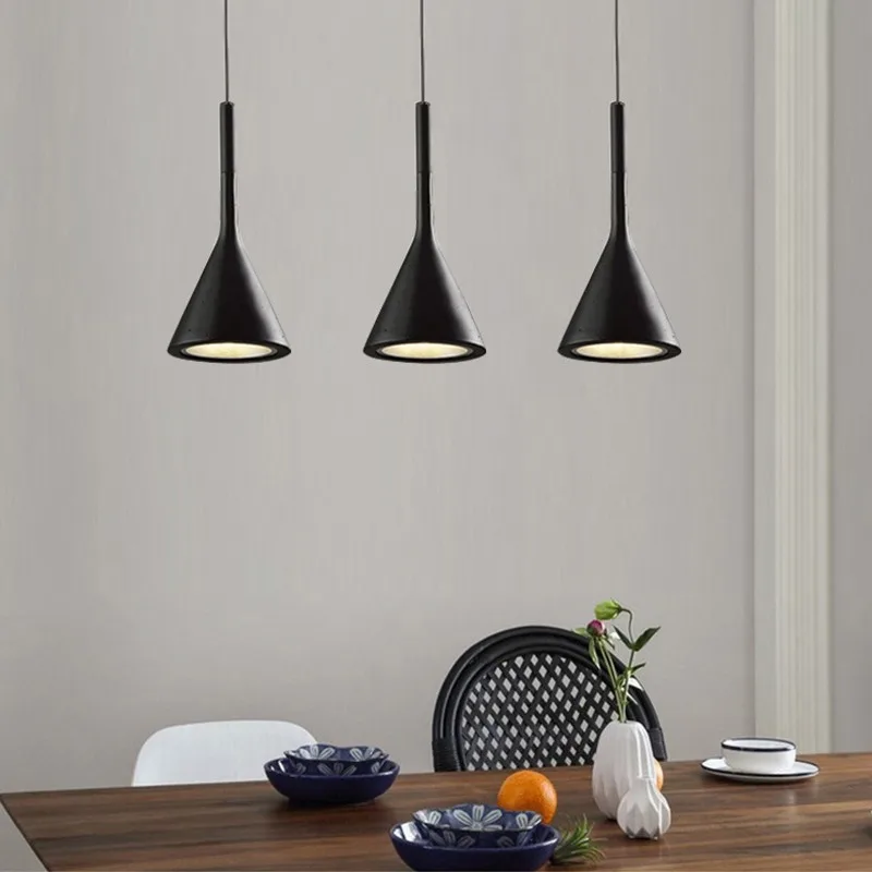 Modern LED Pendant Light E27 White Hanging Lamp for Kitchen Dining Bedroom - Image 4