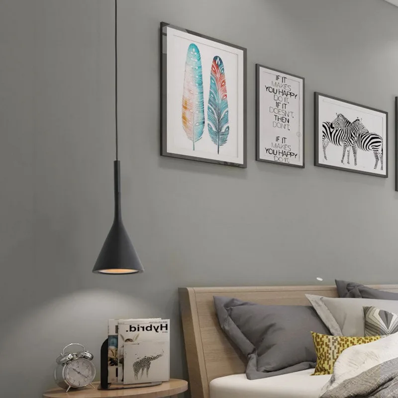 Modern LED Pendant Light E27 White Hanging Lamp for Kitchen Dining Bedroom - Image 6