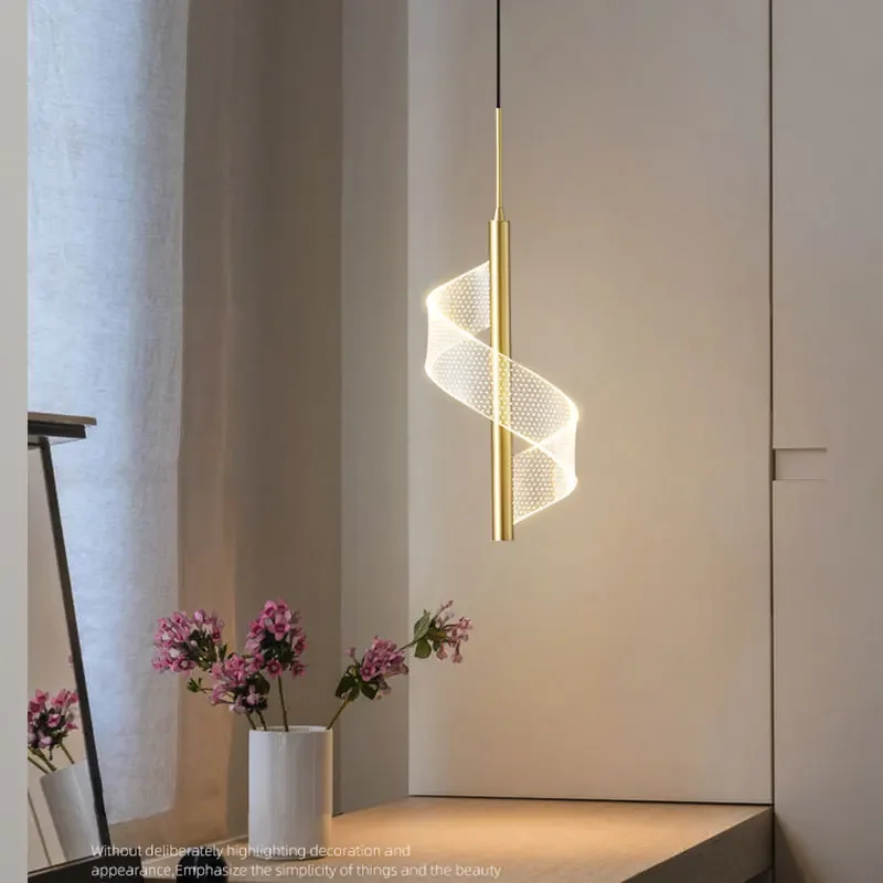 Modern LED Pendant Light Hanging Lamp for Living Room Bedroom Cafe Bar Aisle - Image 3