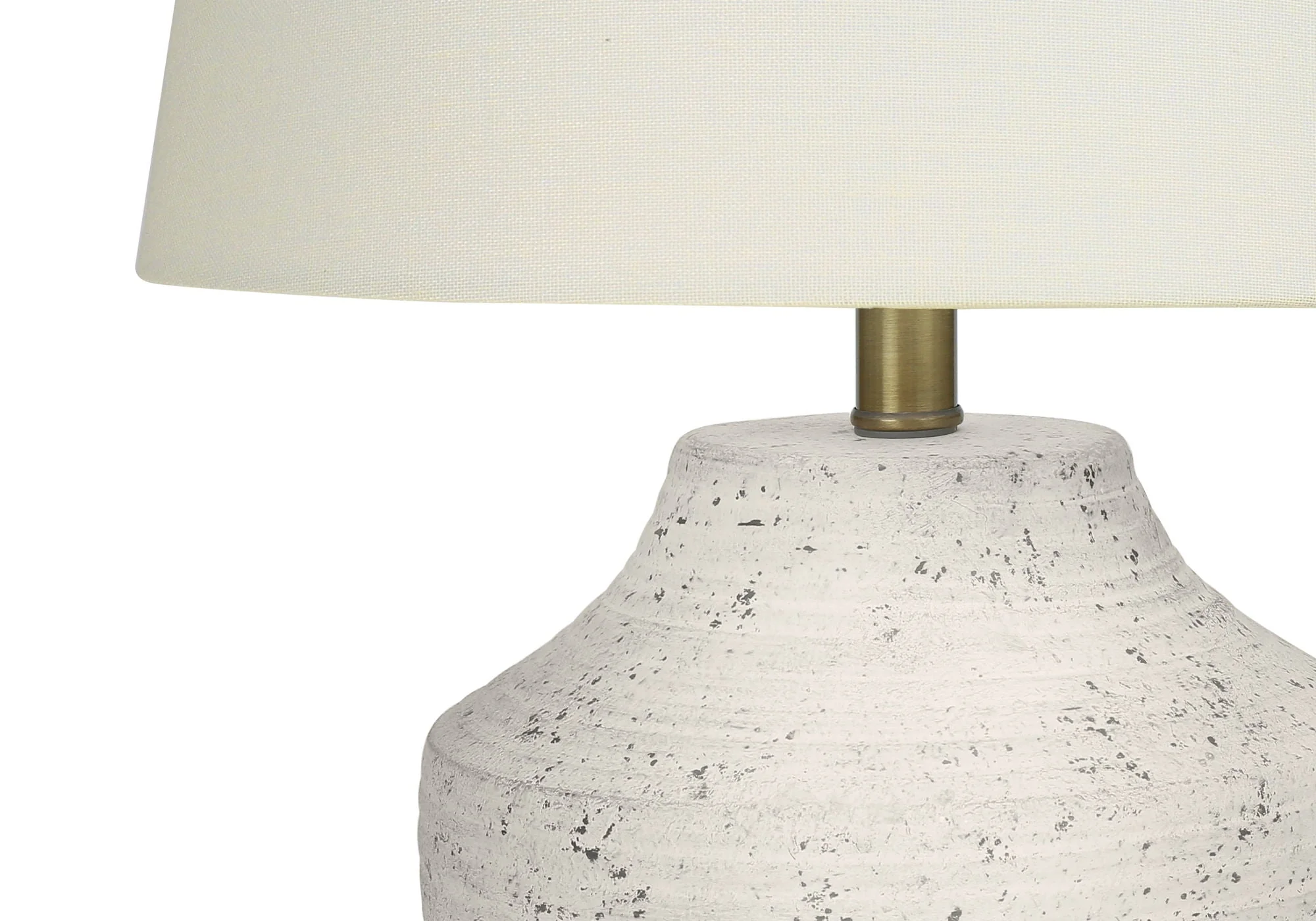 Modern Lighting, Table Lamp, Concrete - Cream - Image 2