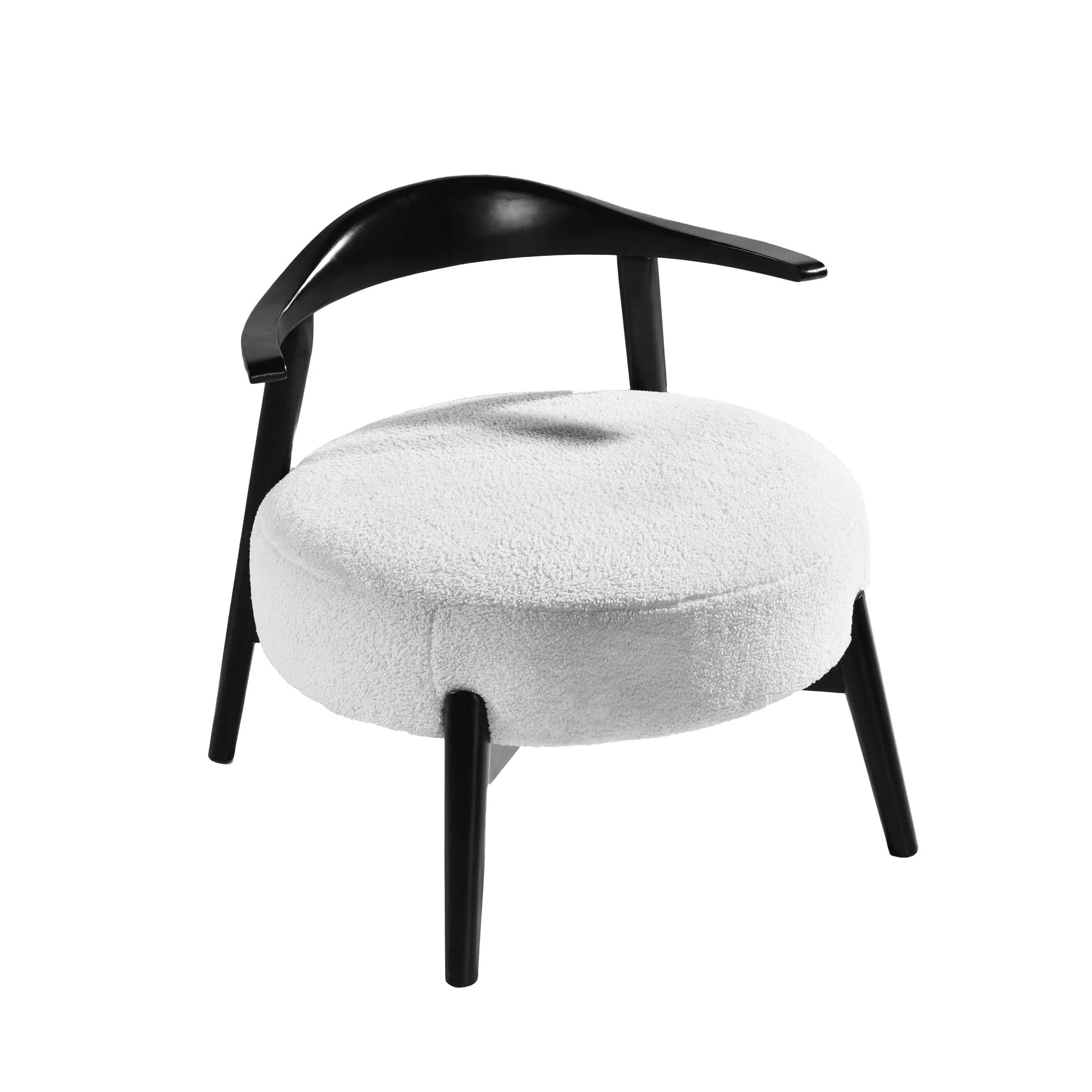 Modern Living Room Upholstered Accent Chair - Image 2