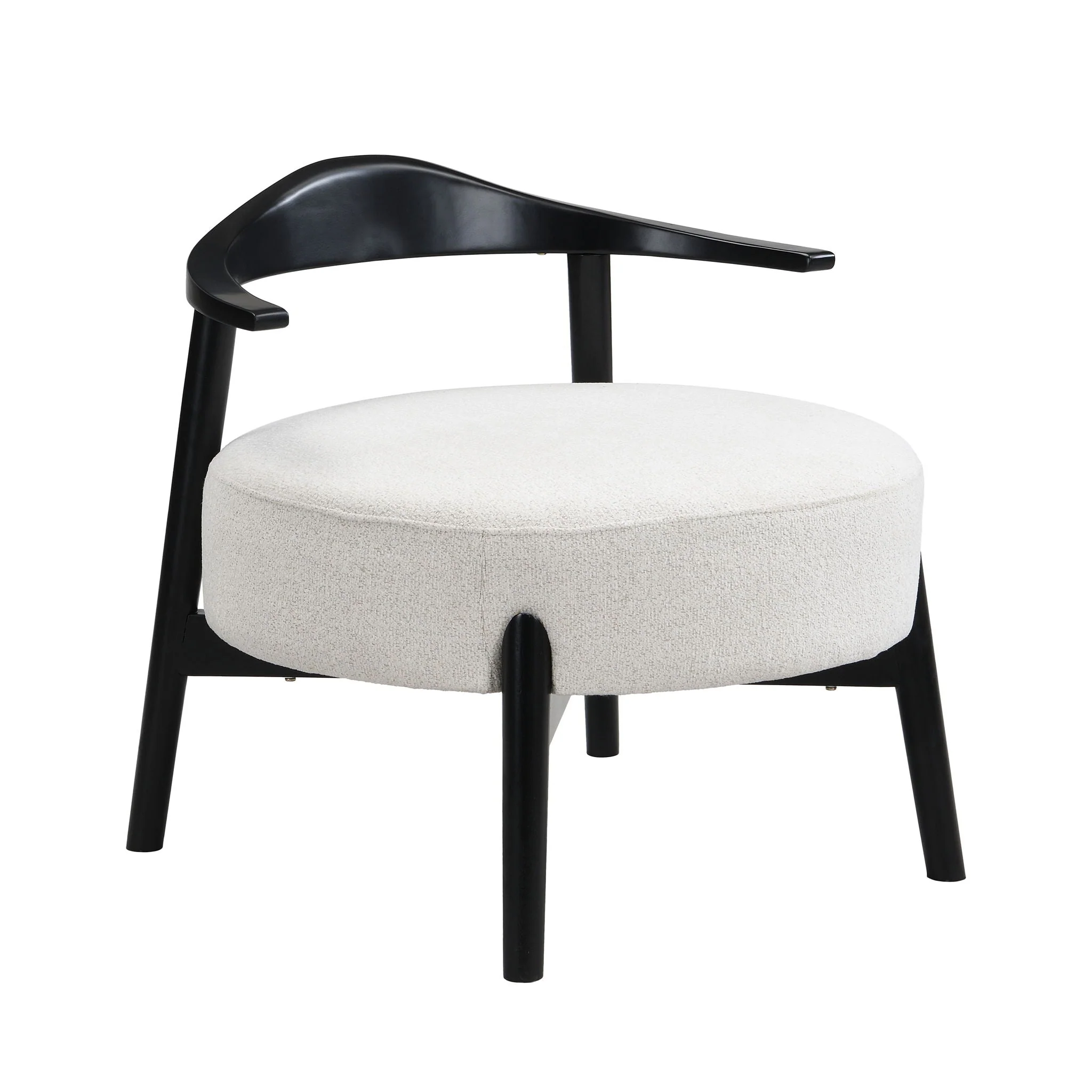 Modern Living Room Upholstered Accent Chair - Image 3