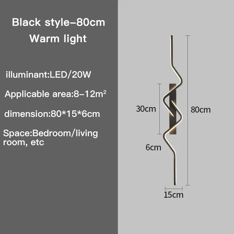 Modern Long Wall Light – Decorative LED Fixture for Corridor, Ceiling & Living Room - Image 15