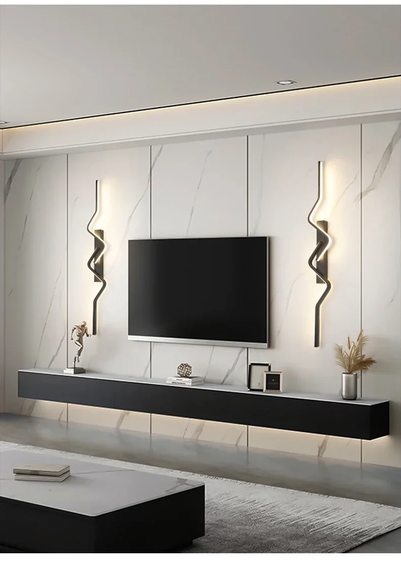 Modern Long Wall Light – Decorative LED Fixture for Corridor, Ceiling & Living Room - Image 8