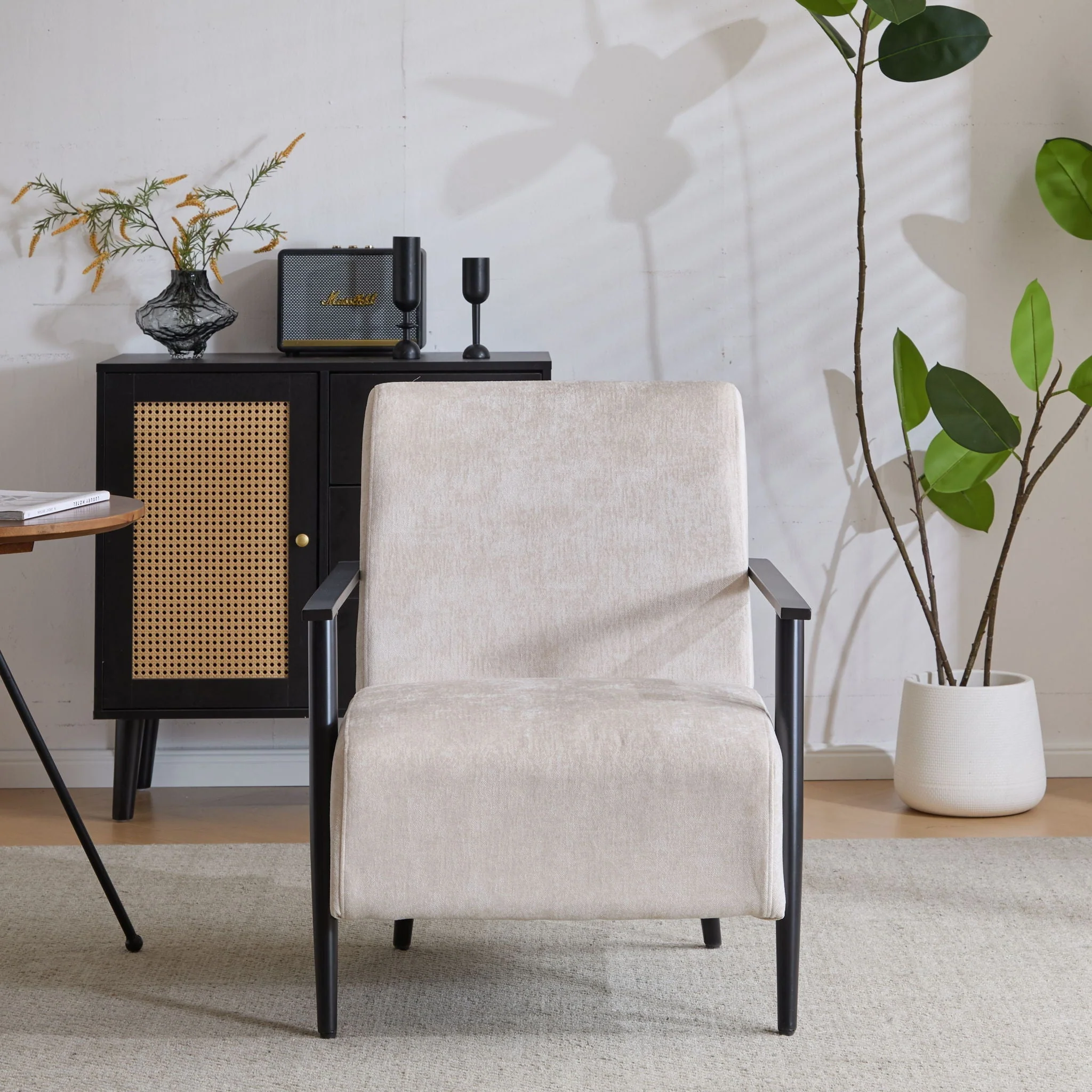 Modern Lounge Chair With Upholstery - Image 16