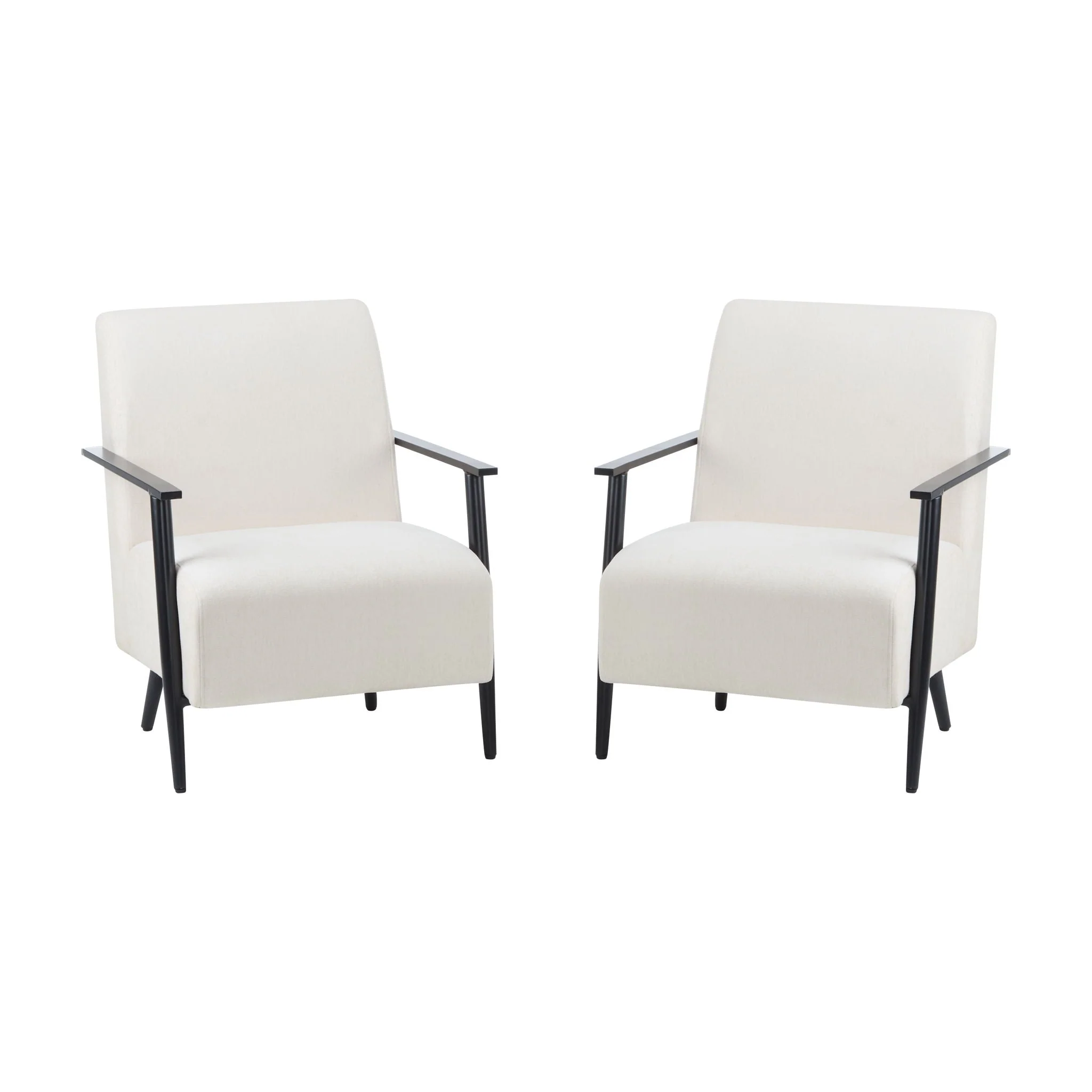 Modern Lounge Chair With Upholstery - Image 2
