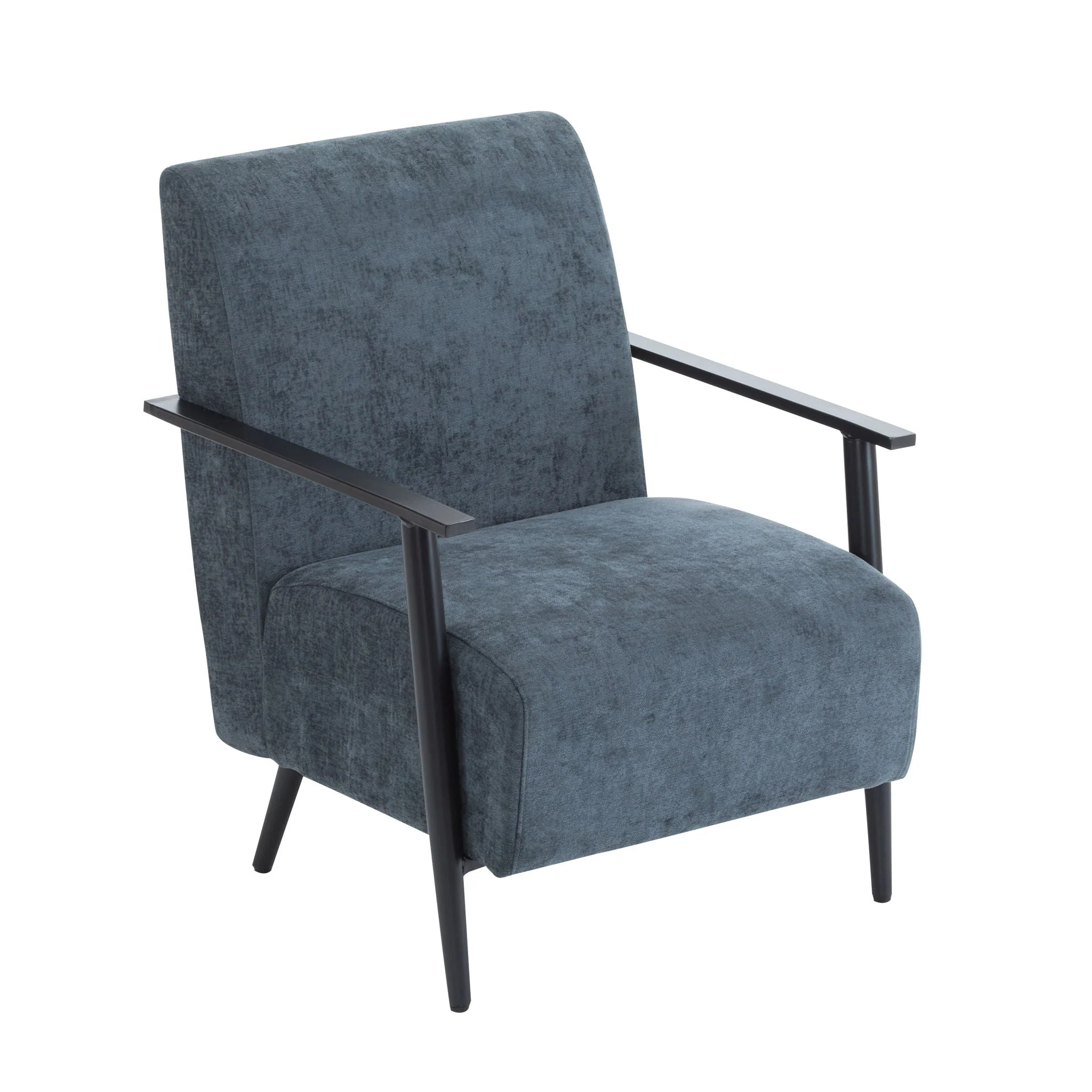 Modern Lounge Chair With Upholstery - Image 4