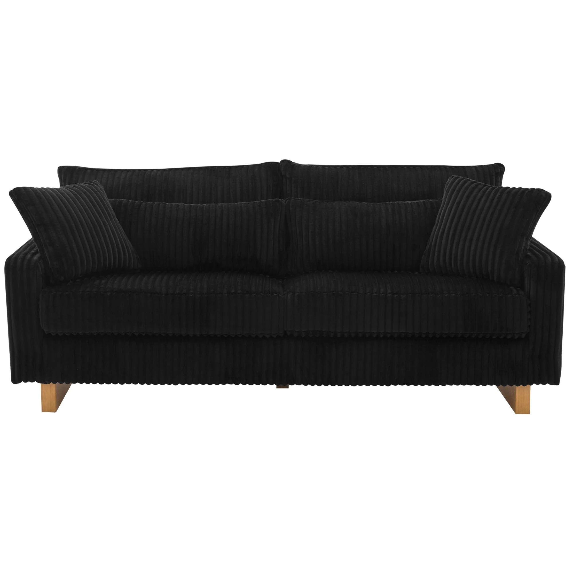 Modern Loveseat Sofa With 4 Pillows - Image 2