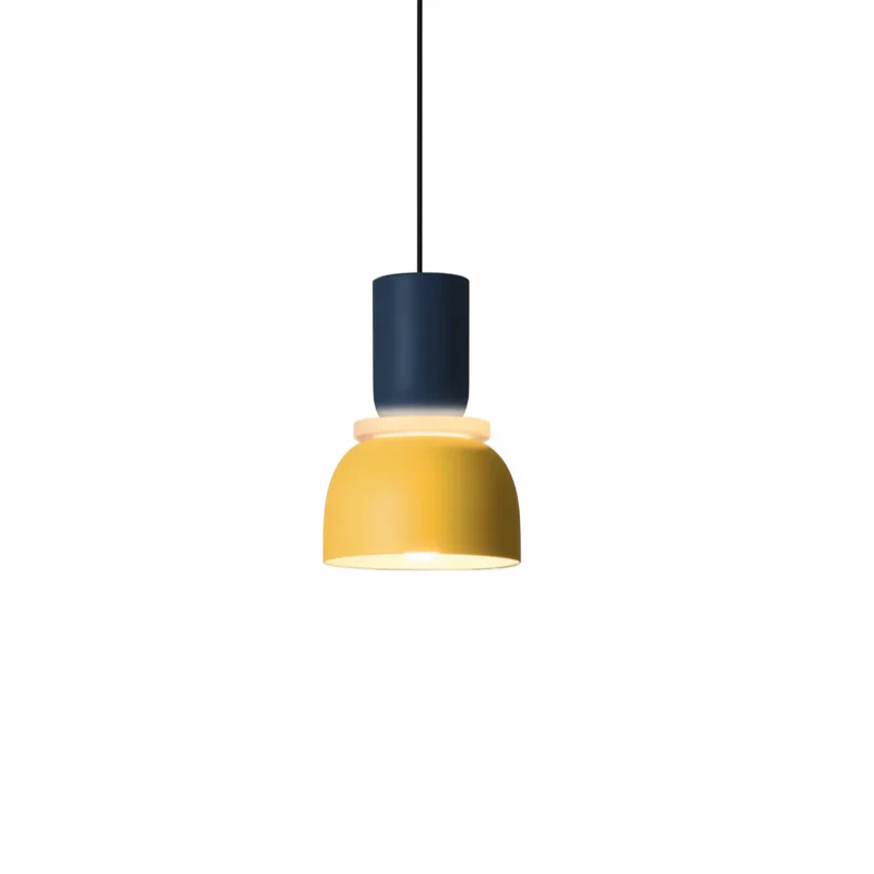 Modern Macaron LED Pendant Light Colorful Hanging Lamp for Dining Bedroom - Image 5