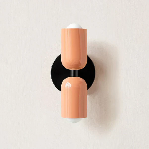 Modern Metal Cylinder LED Wall Sconce 2-Light Warm White - Image 4