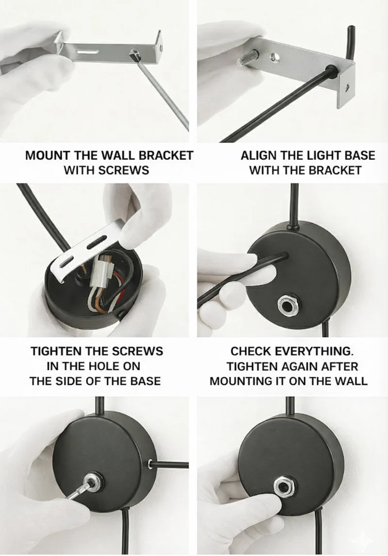 Modern Minimalist Cylinder LED Wall Sconce Iron Indoor Wall Light - Image 21